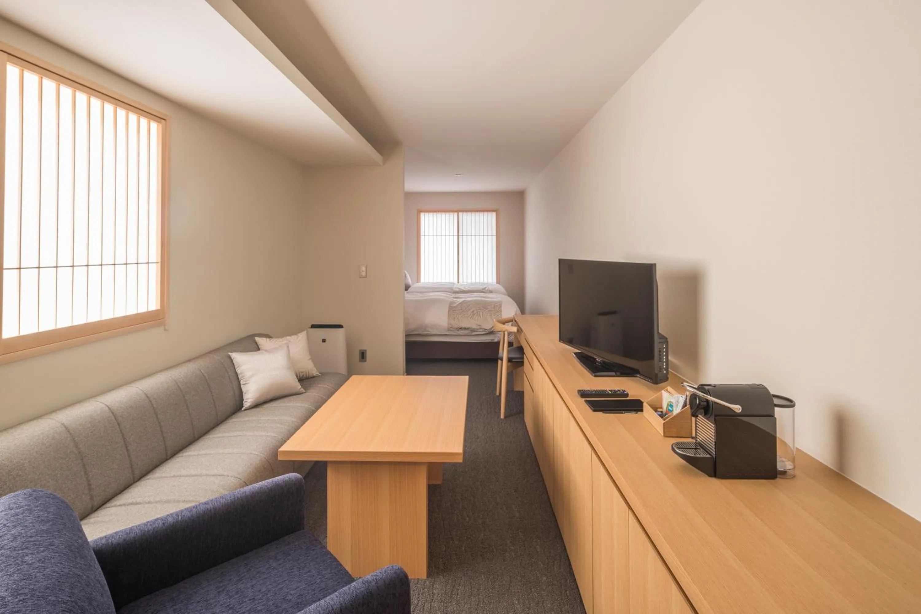 Deluxe Twin Room with living Area in Tomoya Residence Hotel Kyoto