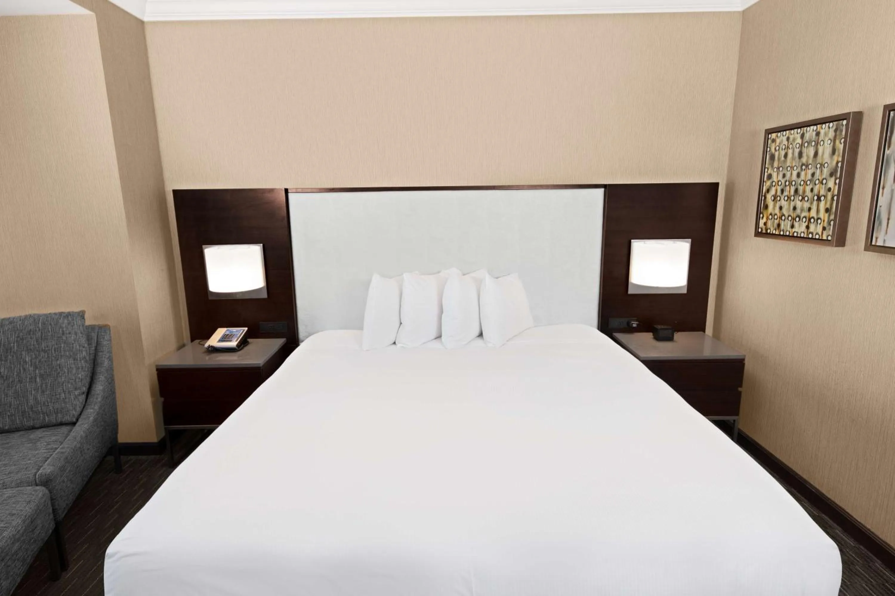 Skyline View with Balcony - One King Bed in Hilton San Francisco Union Square