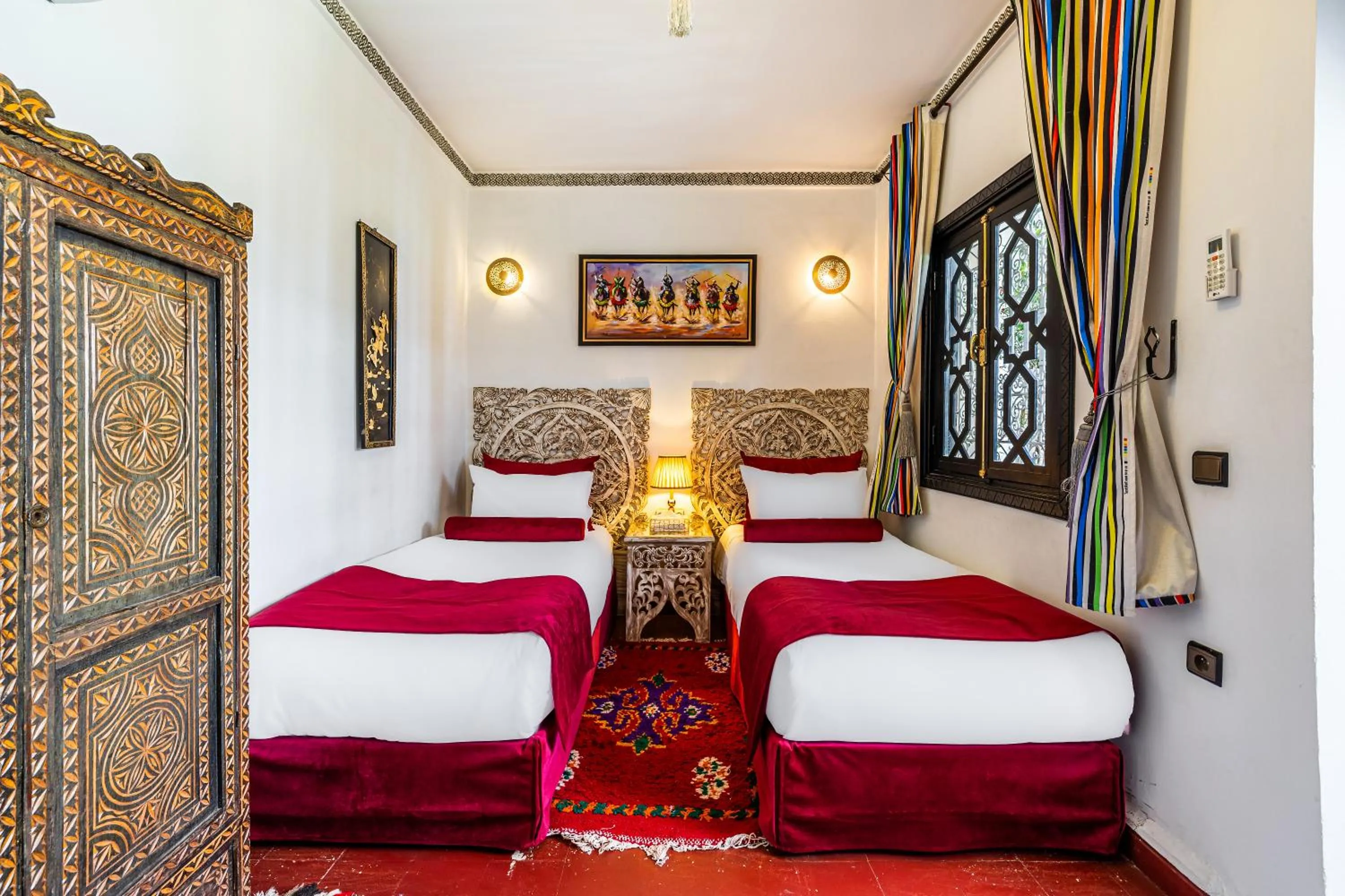 Twin Room with Bathroom in Riad Luzia