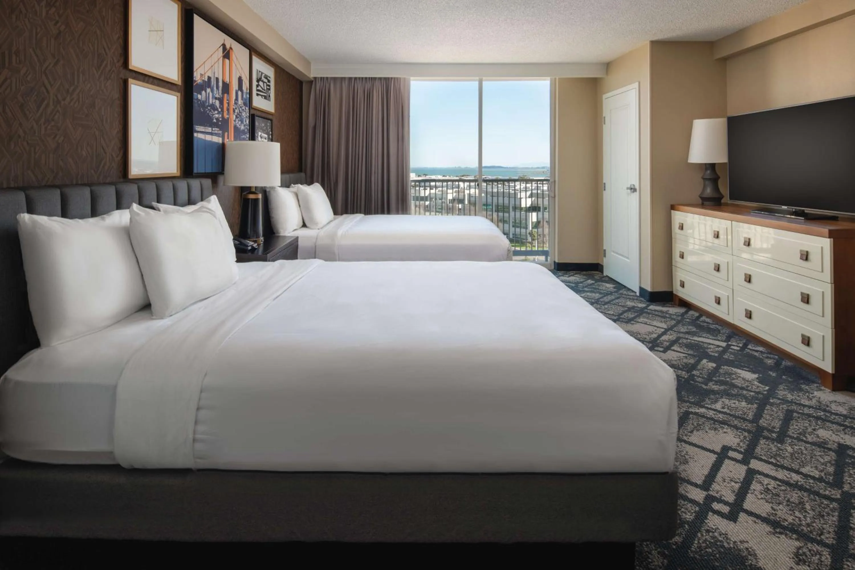 Suite with Two Queen Beds - Non-Smoking in Embassy Suites by Hilton San Francisco Airport Oyster Point