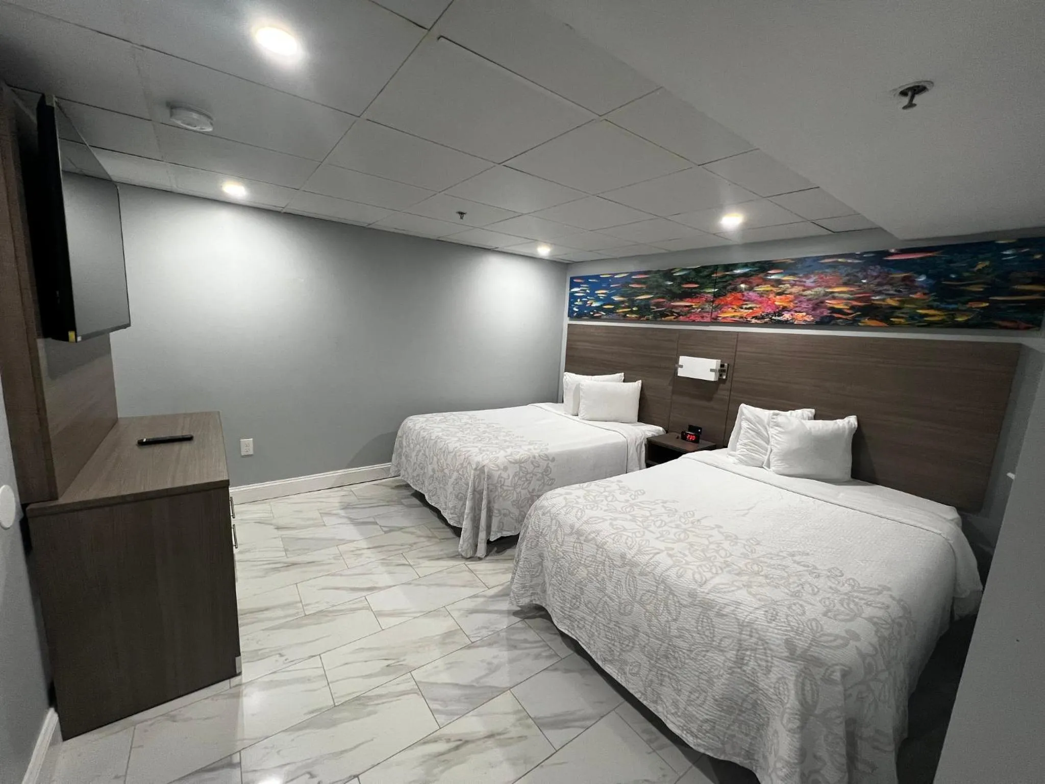 Suite with Two Double Beds with Kitchen Smoke Free in Red Roof PLUS & Suites Virginia Beach - Seaside