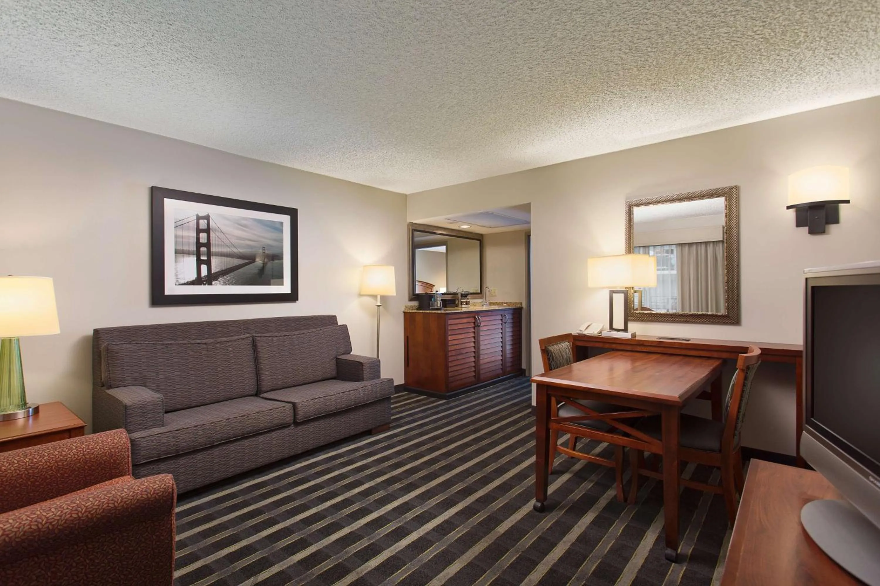 Two-Room King Suite - Non-Smoking in Embassy Suites San Francisco Airport Waterfront