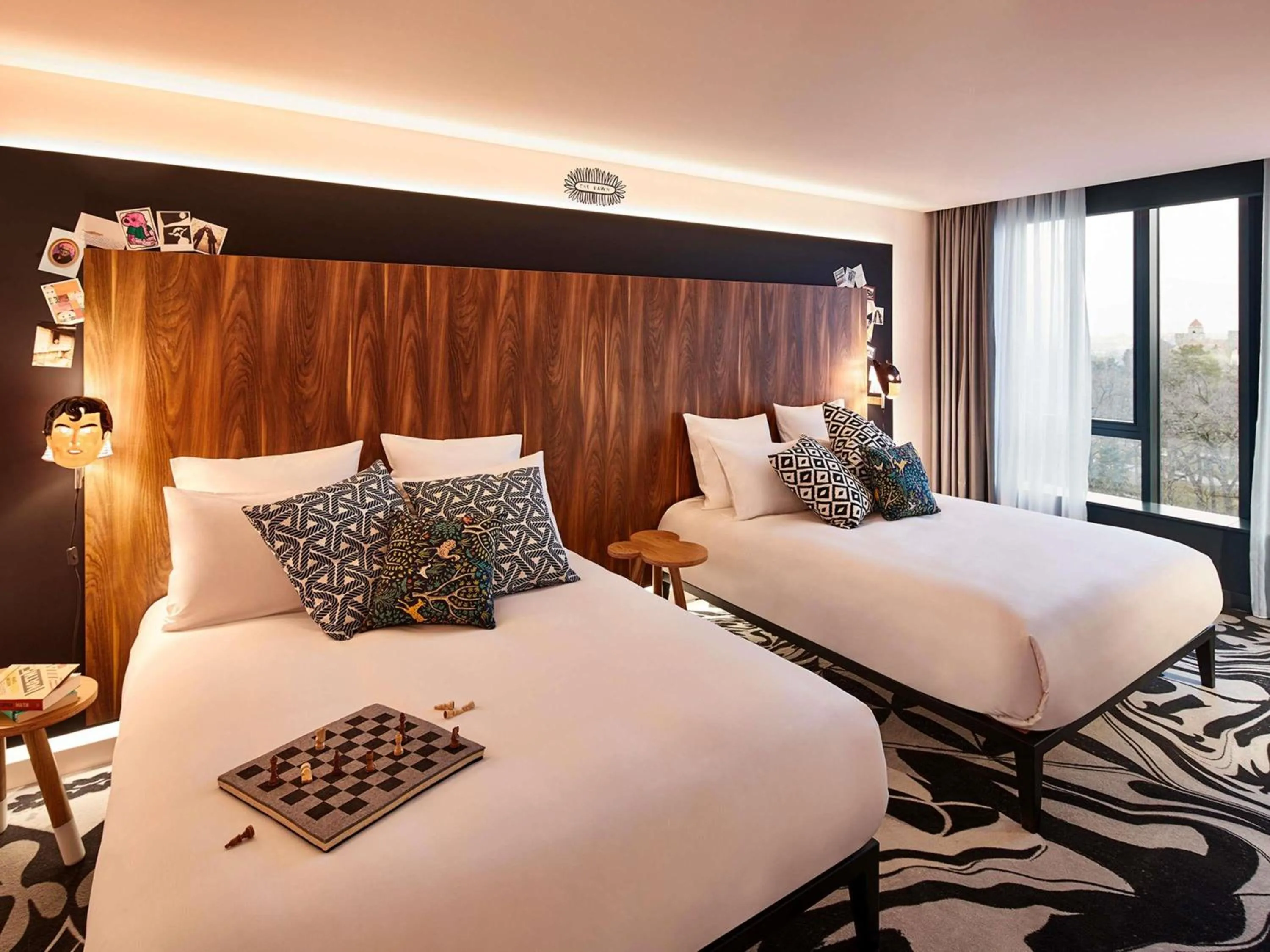 XXL Mama Double Room with Terrace in Mama Shelter Belgrade