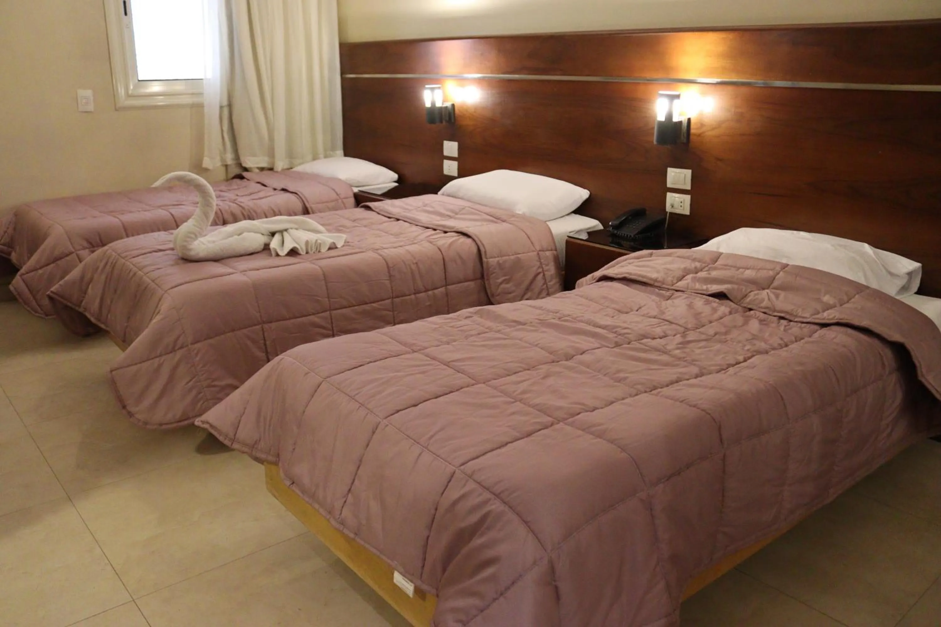 Deluxe Triple Room with City View in Pharaohs Hotel