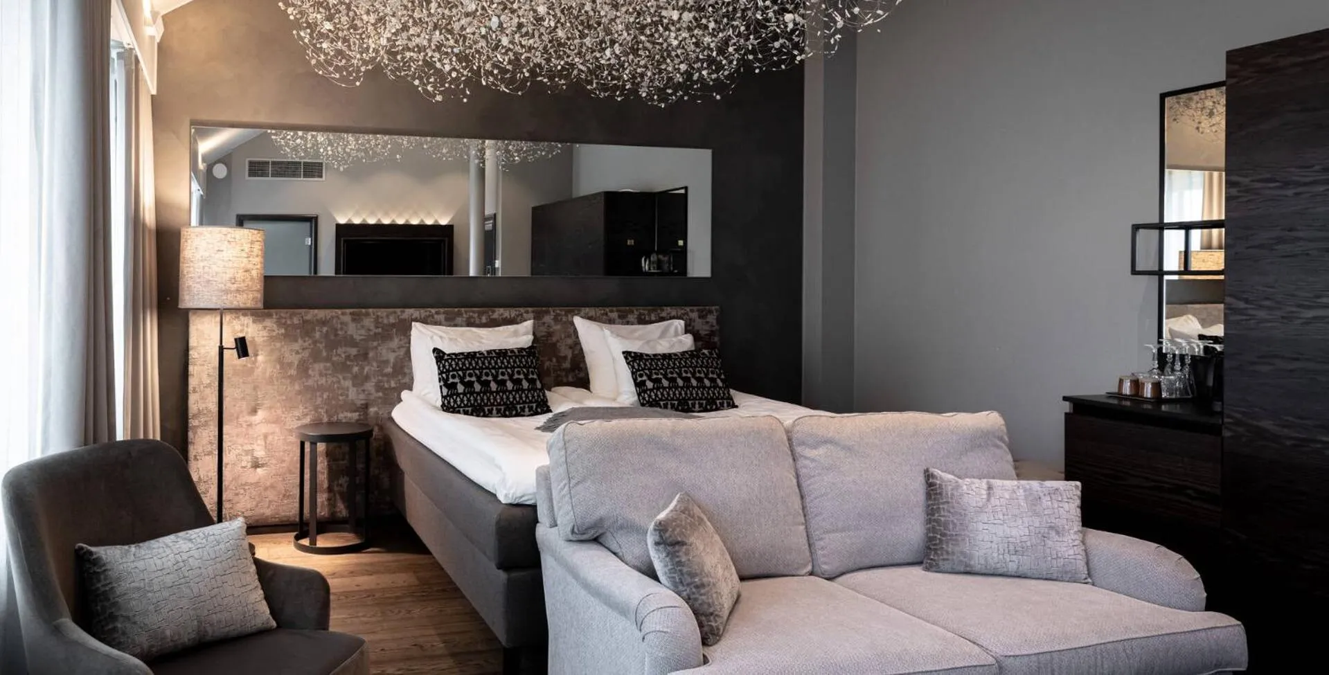 Arctic Penthouse Junior Suite with Terrace in Lapland Hotels Bulevardi