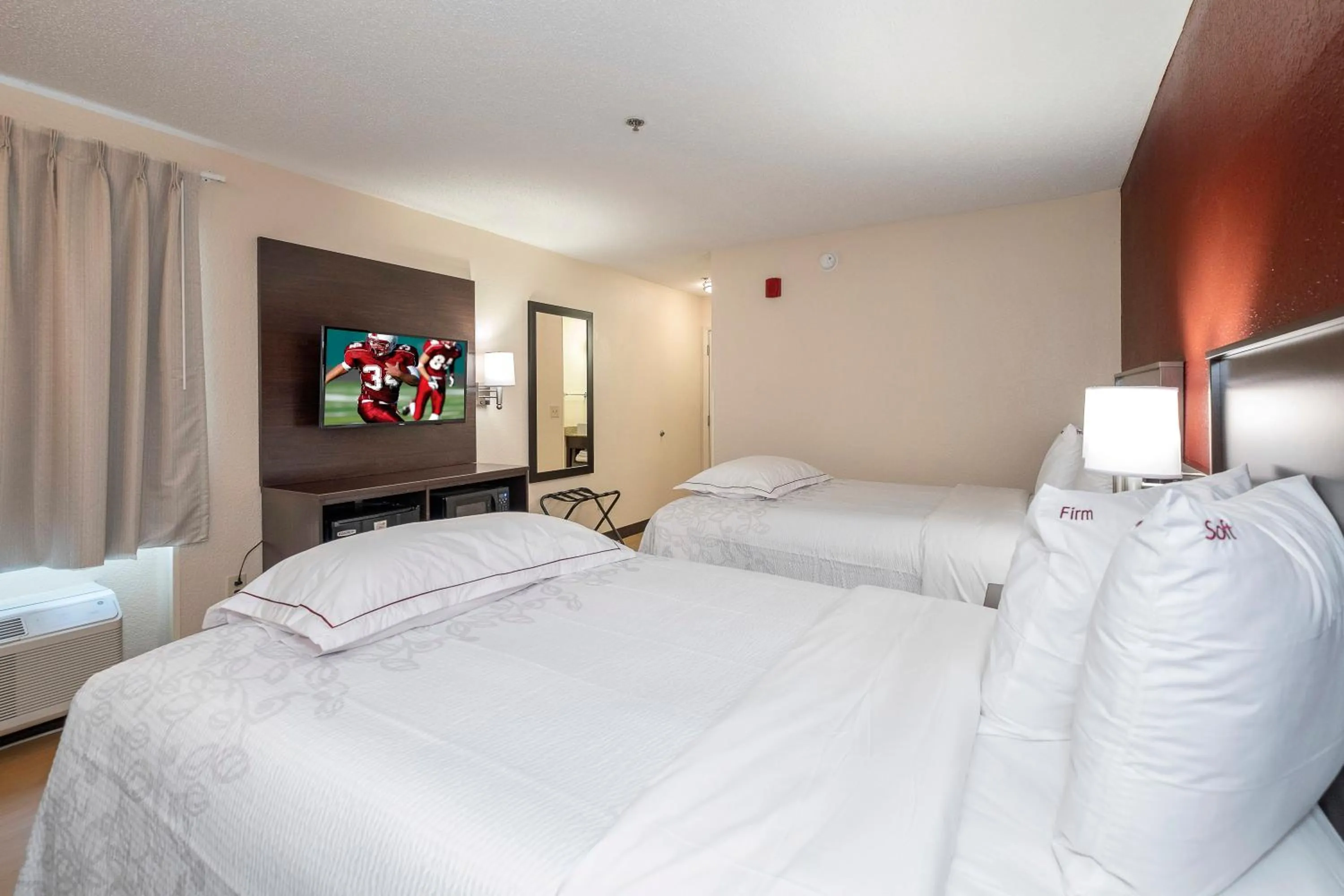 Premium Room with Two Queen Beds Smoke Free (Upgraded Bedding and Snack Box) in Red Roof Inn PLUS+ South Deerfield - Amherst