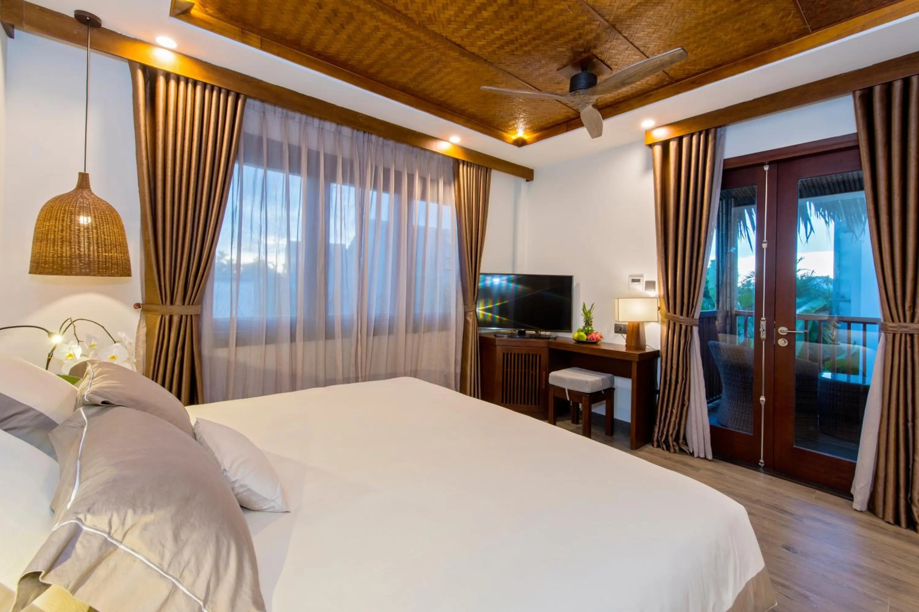 Deluxe Double or Twin Room with Balcony in Hoi An Eco Lodge & Spa