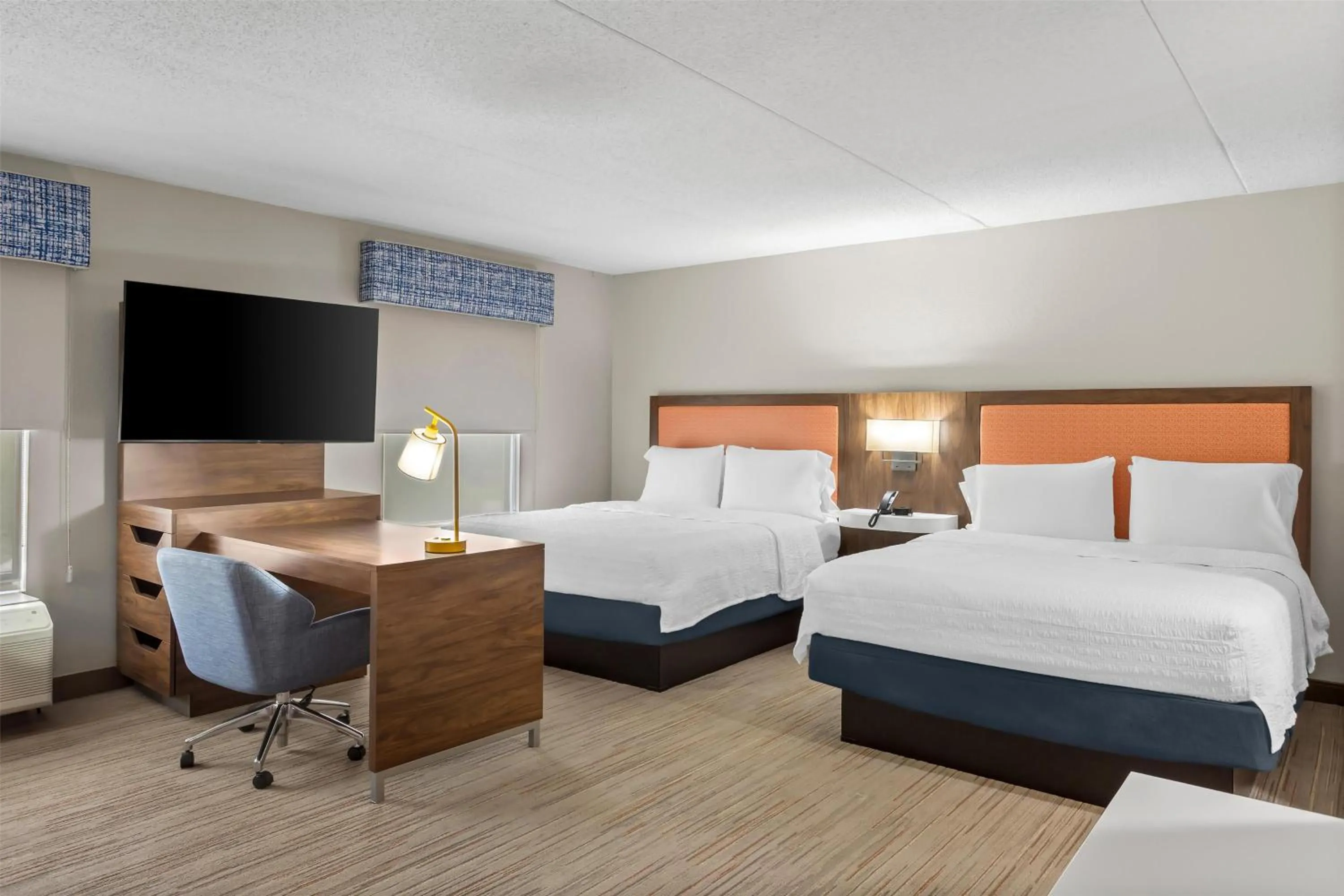 Queen Studio Suite with Two Queen Beds - Mobility Access/Non-Smoking in Hampton Inn & Suites Bolingbrook