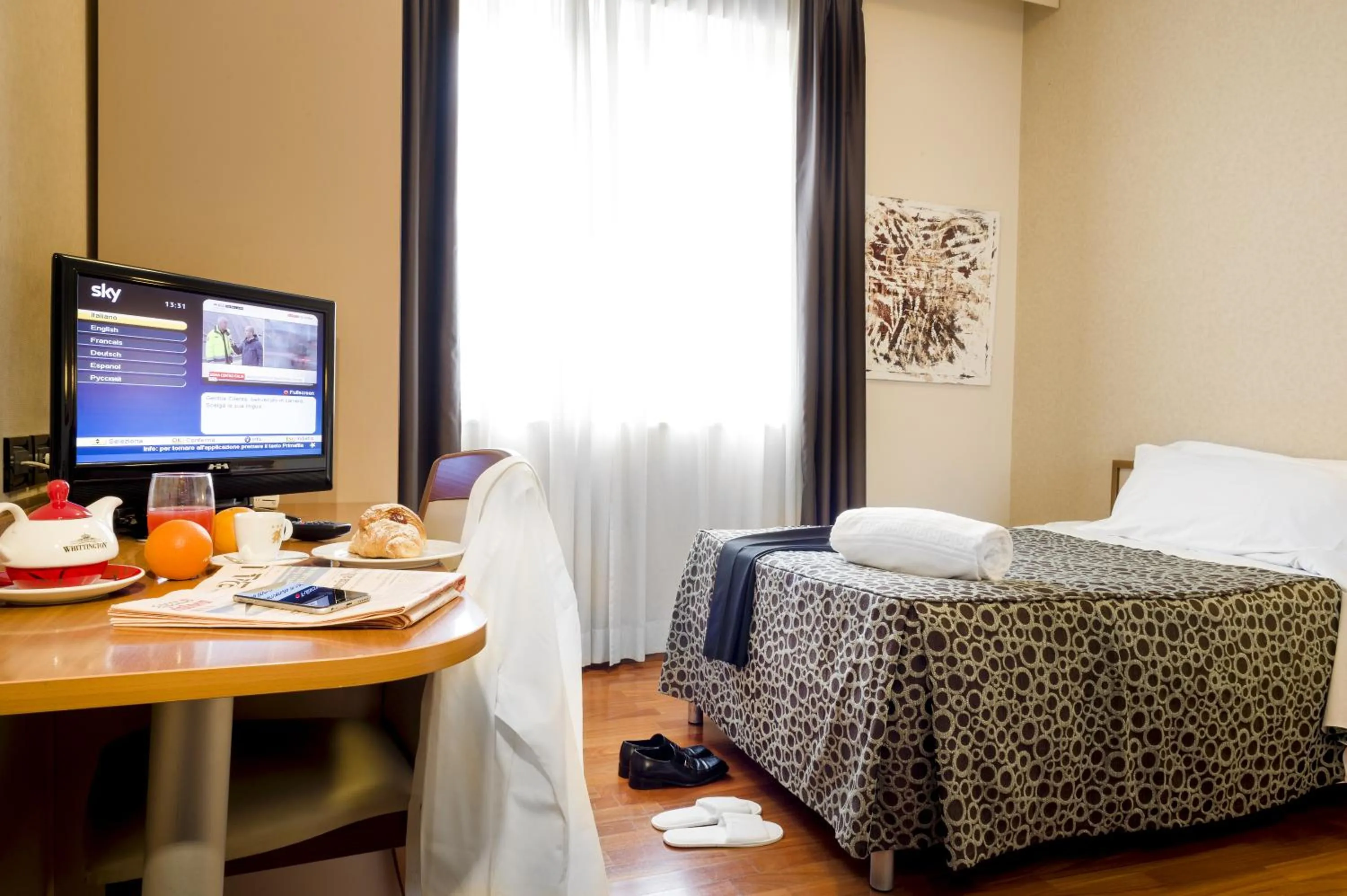 Single Room in Hotel Ristorante Dragonara