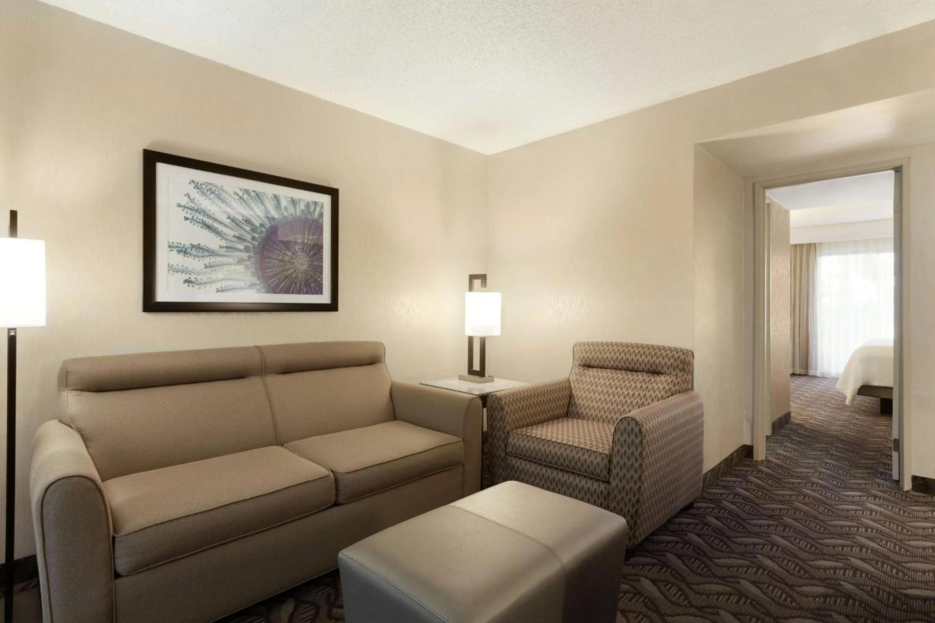 One-Bedroom Suite with Two Queen Beds - Hearing Access in Embassy Suites by Hilton Arcadia-Pasadena Area