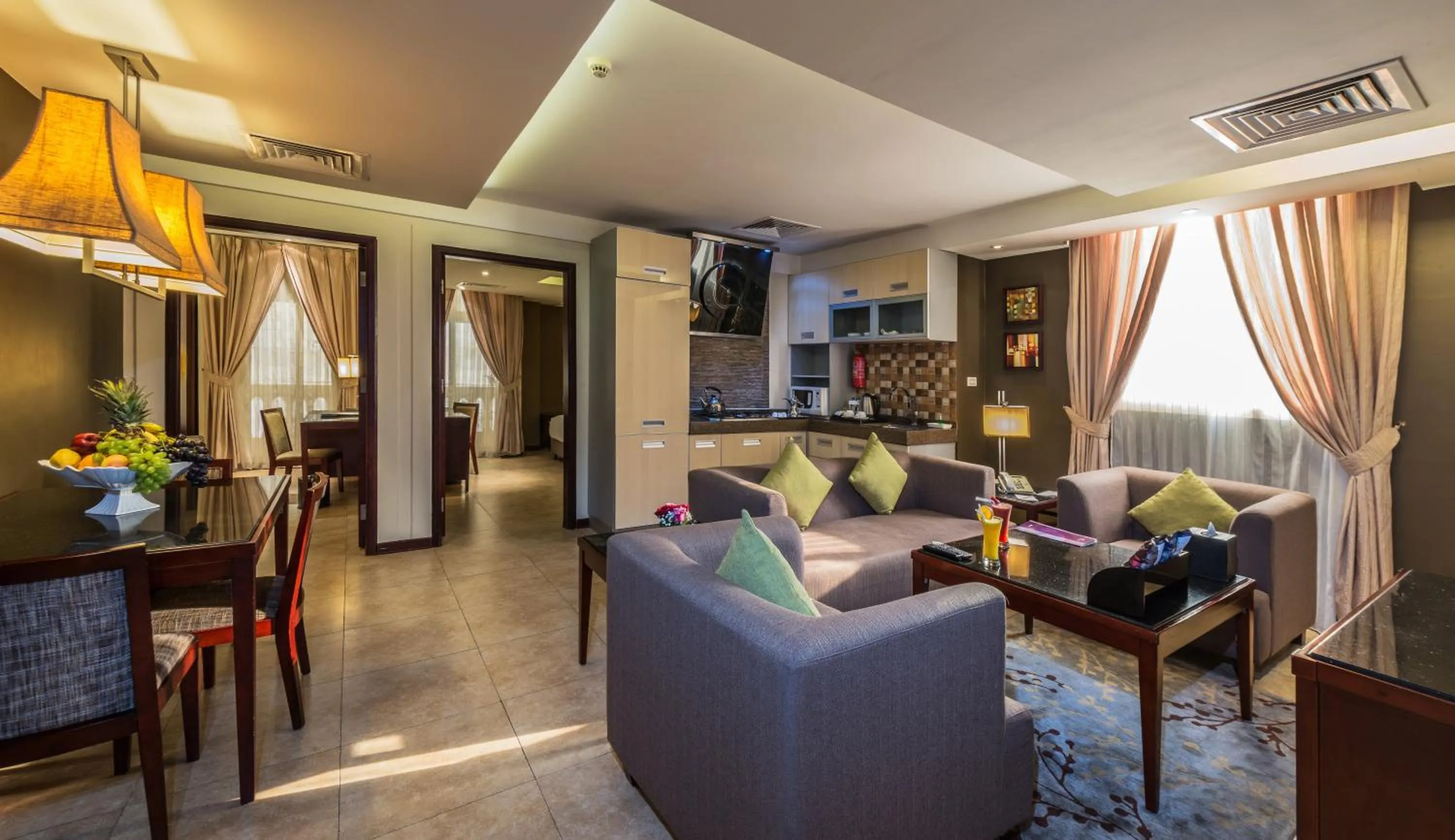 Two-Bedroom Suite in Boudl Gardenia Resort