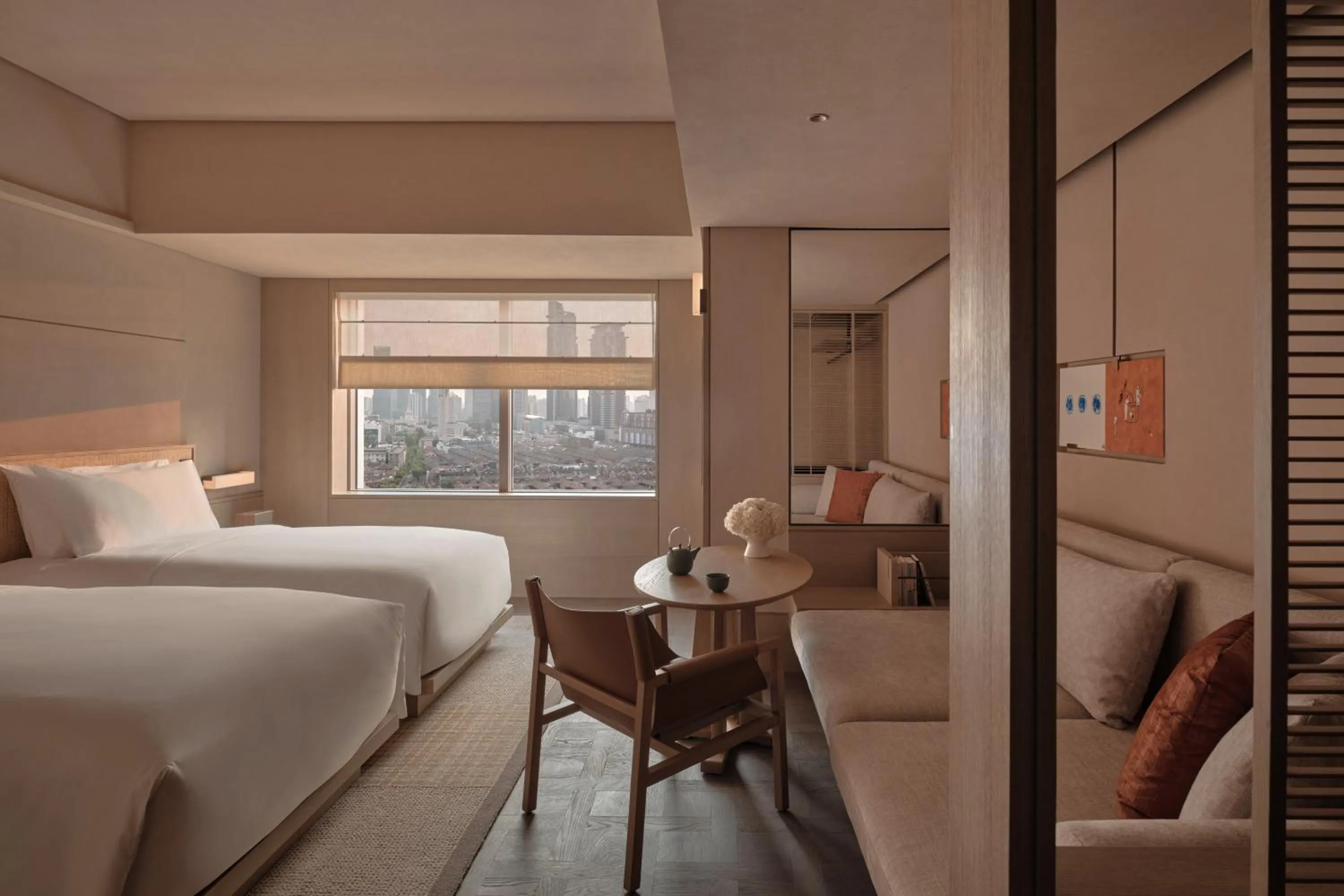 Twin Room with Shikumen View in Alila Shanghai