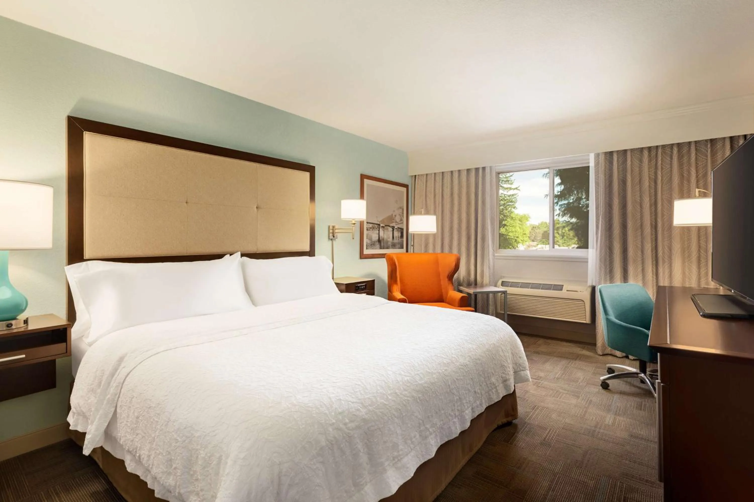 King Room with King Bed - Non-Smoking in Hampton Inn - Portland/Clackamas