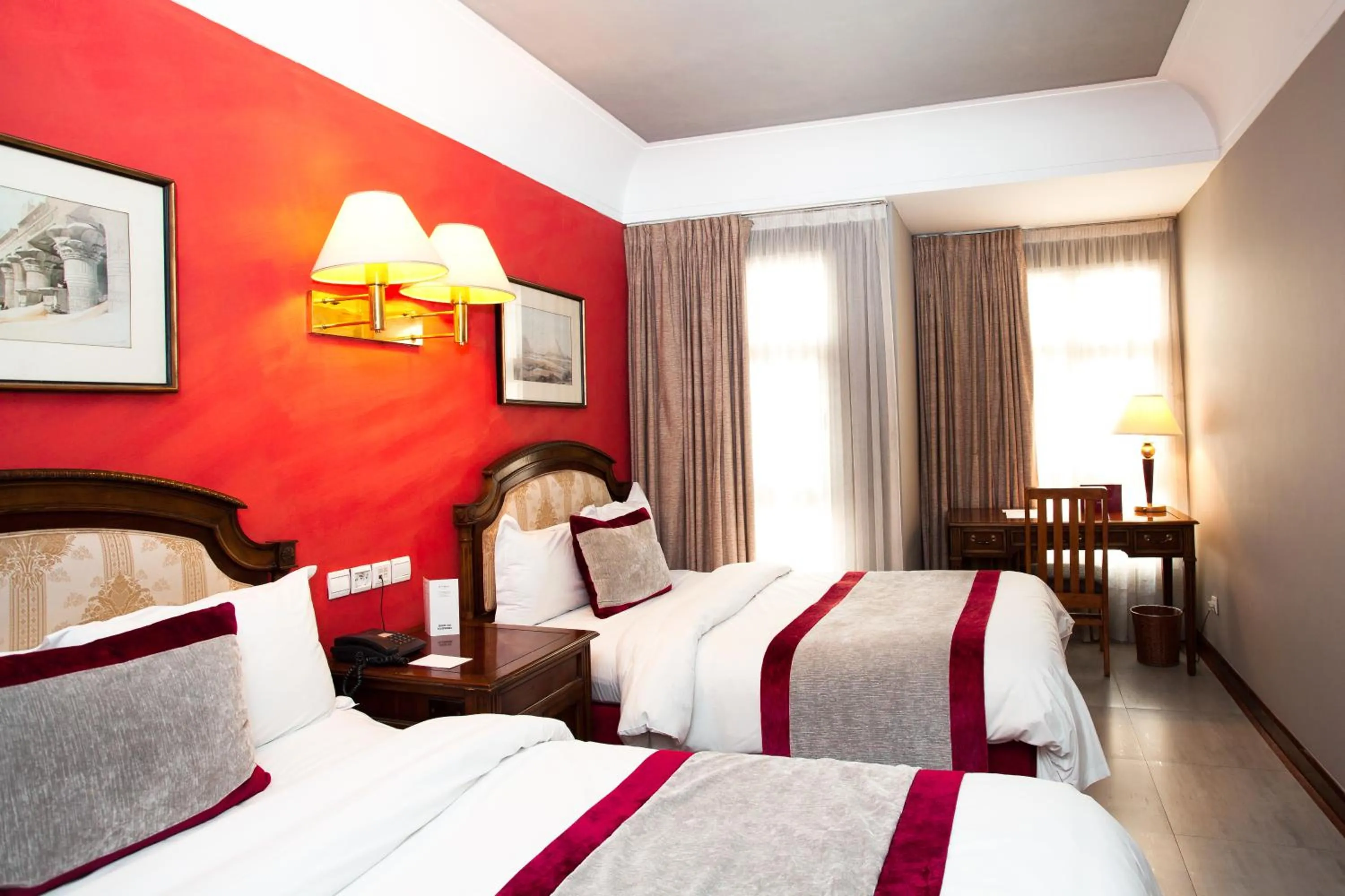 Twin Room in Hôtel Les Saisons