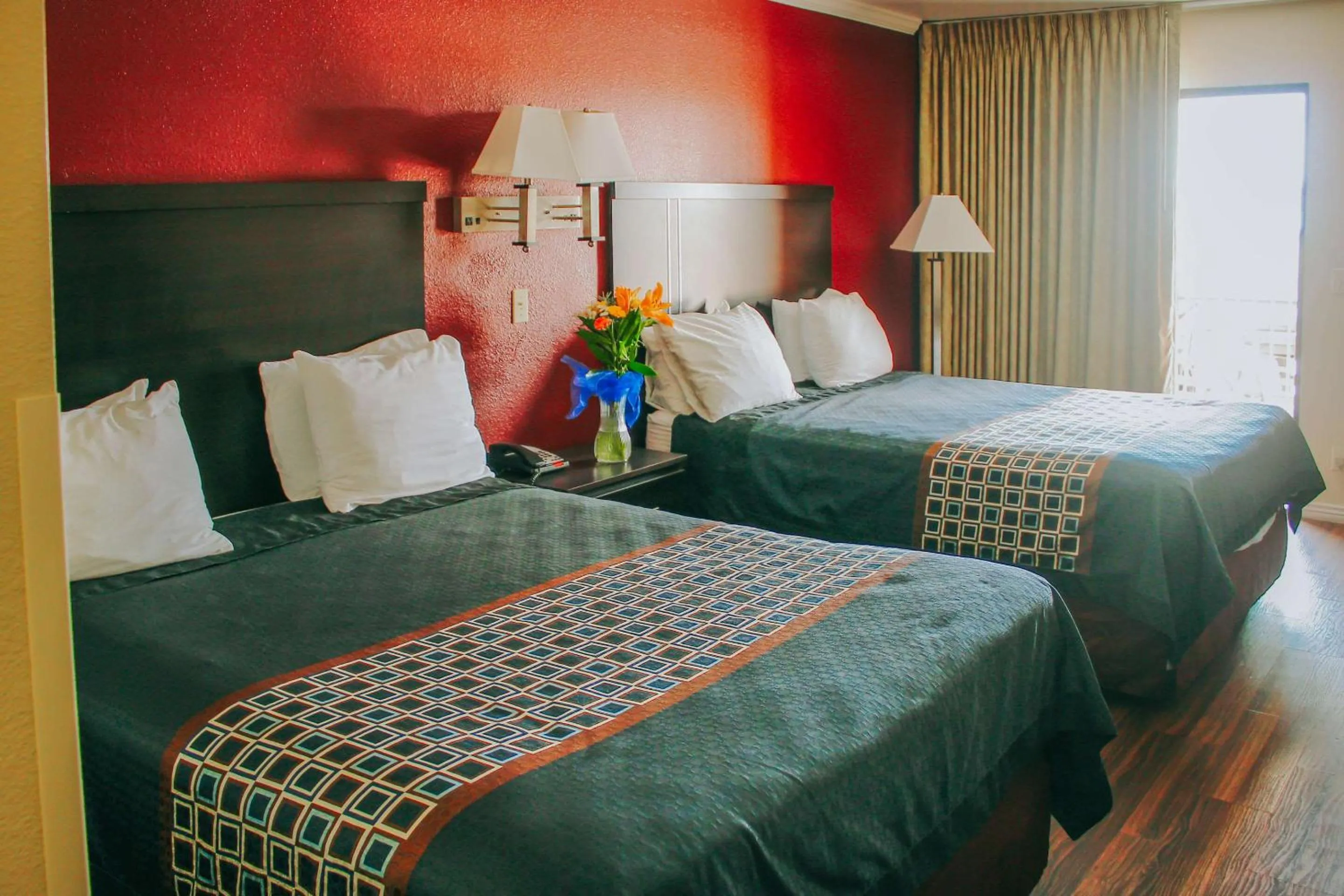 Queen Room with Two Queen Beds - Lake View in Rodeway Inn & Suites Lake Havasu City