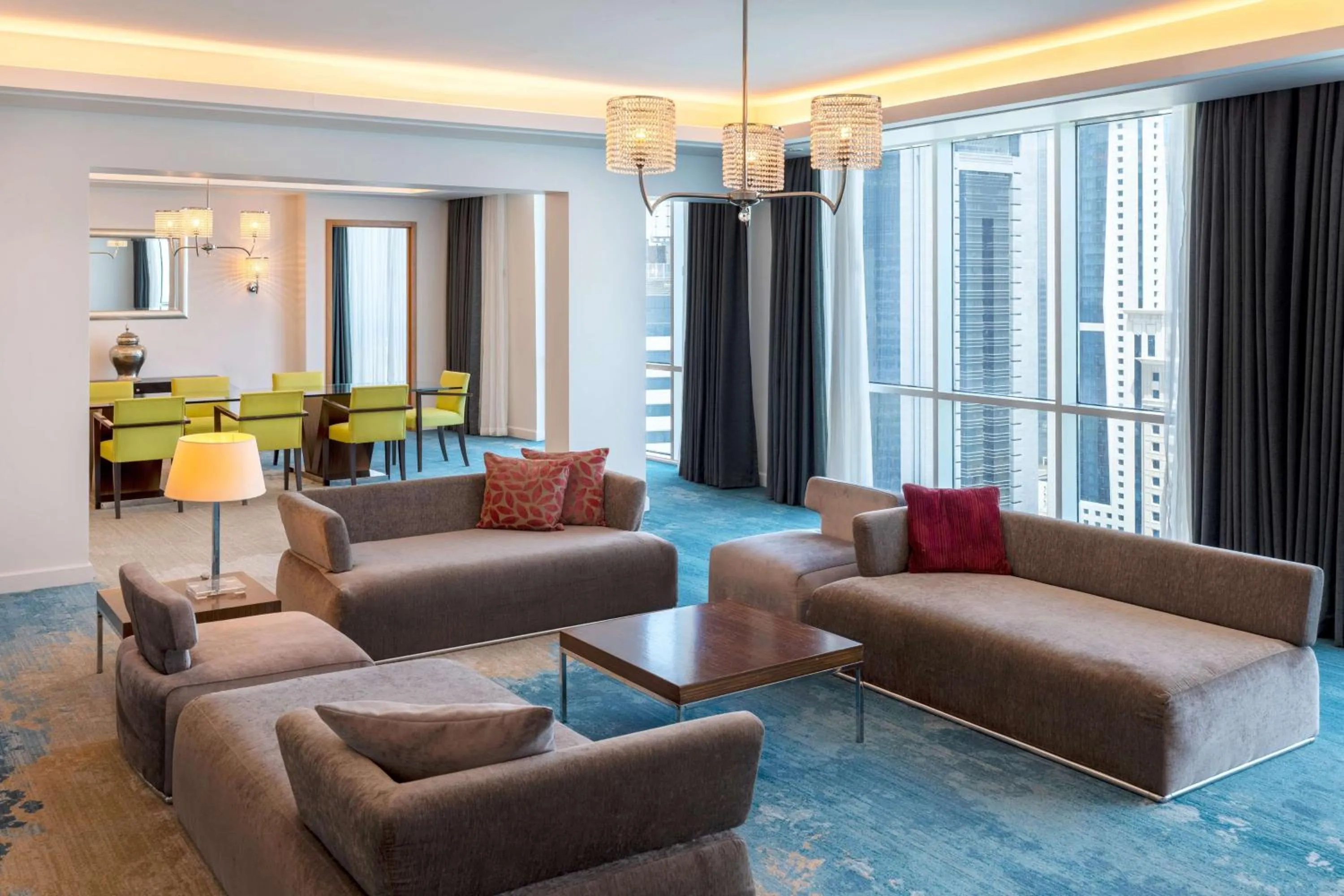 Presidential Two Bedroom Suite in Hilton Doha