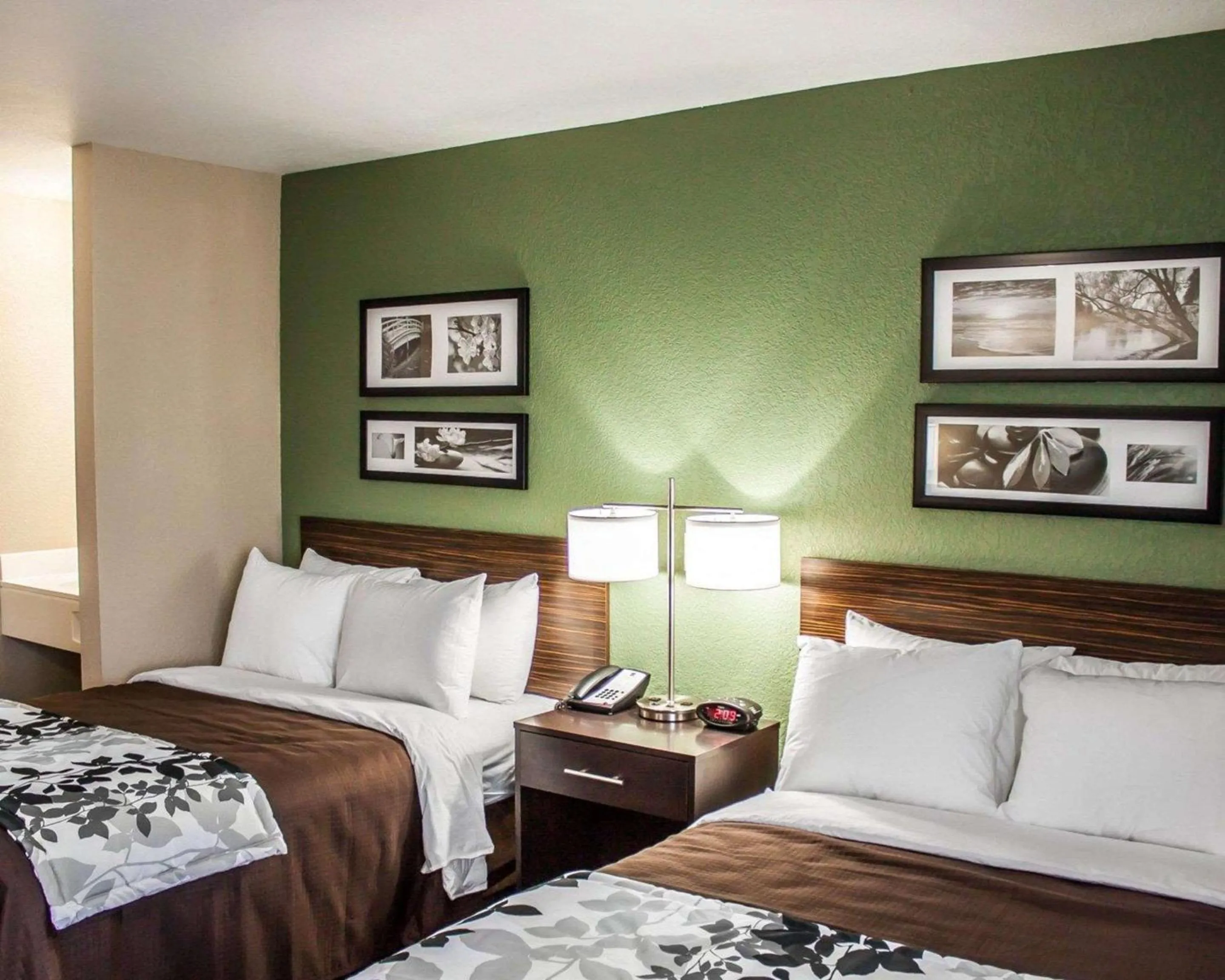 Double Room with Two Double Beds - Non-Smoking in Sleep Inn Nampa near Idaho Center