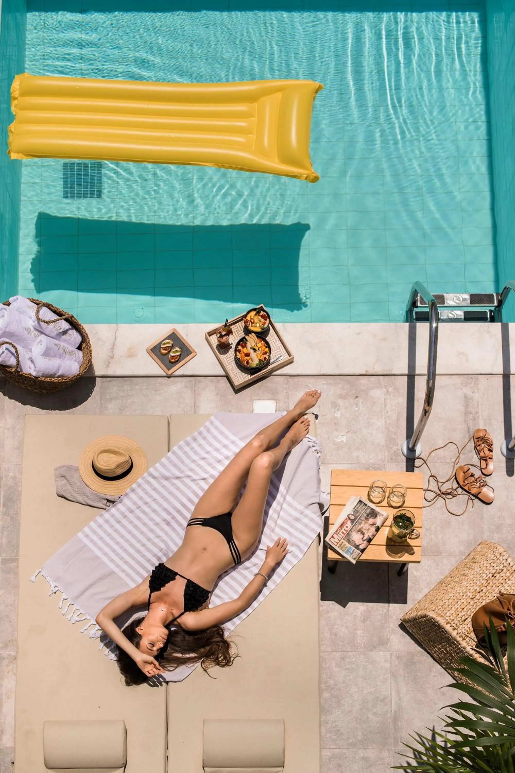 Superior Club Suite with Private Pool in Villa Di Mare Seaside Suites