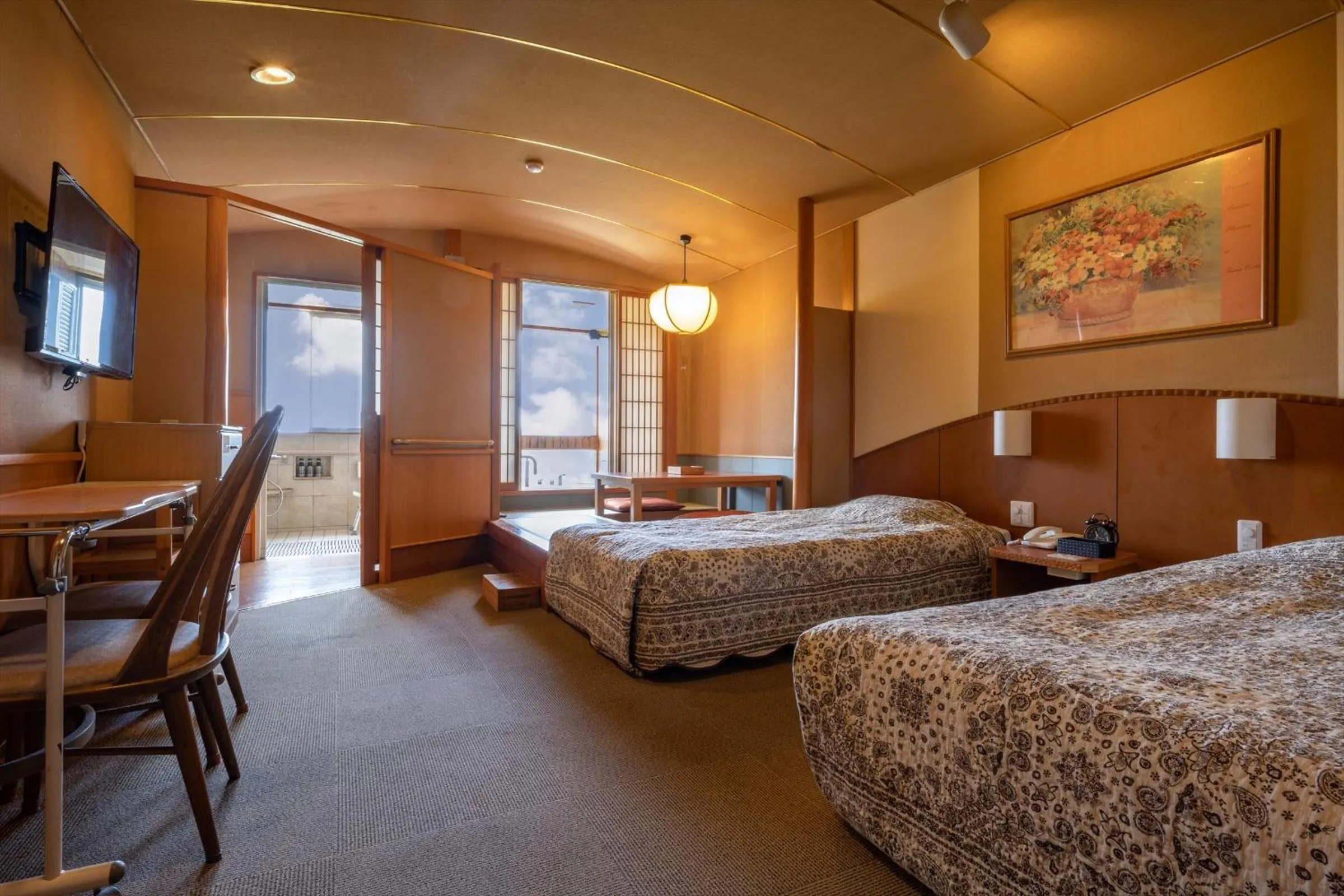 Twin Room - single occupancy - Disability Access in Senpokaku