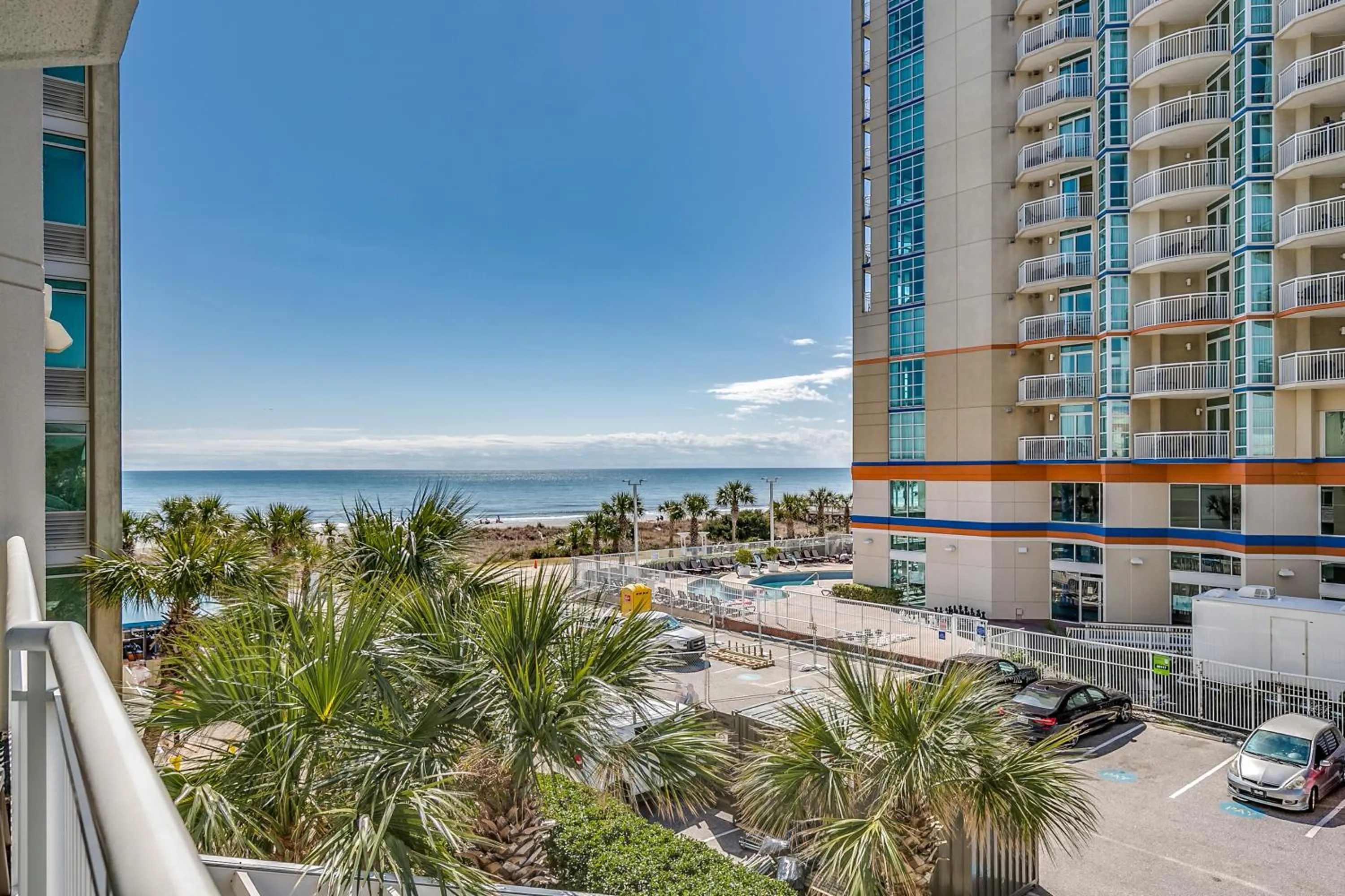 Angle Ocean Front Three-Bedroom Suite with Partial View in Dunes Village