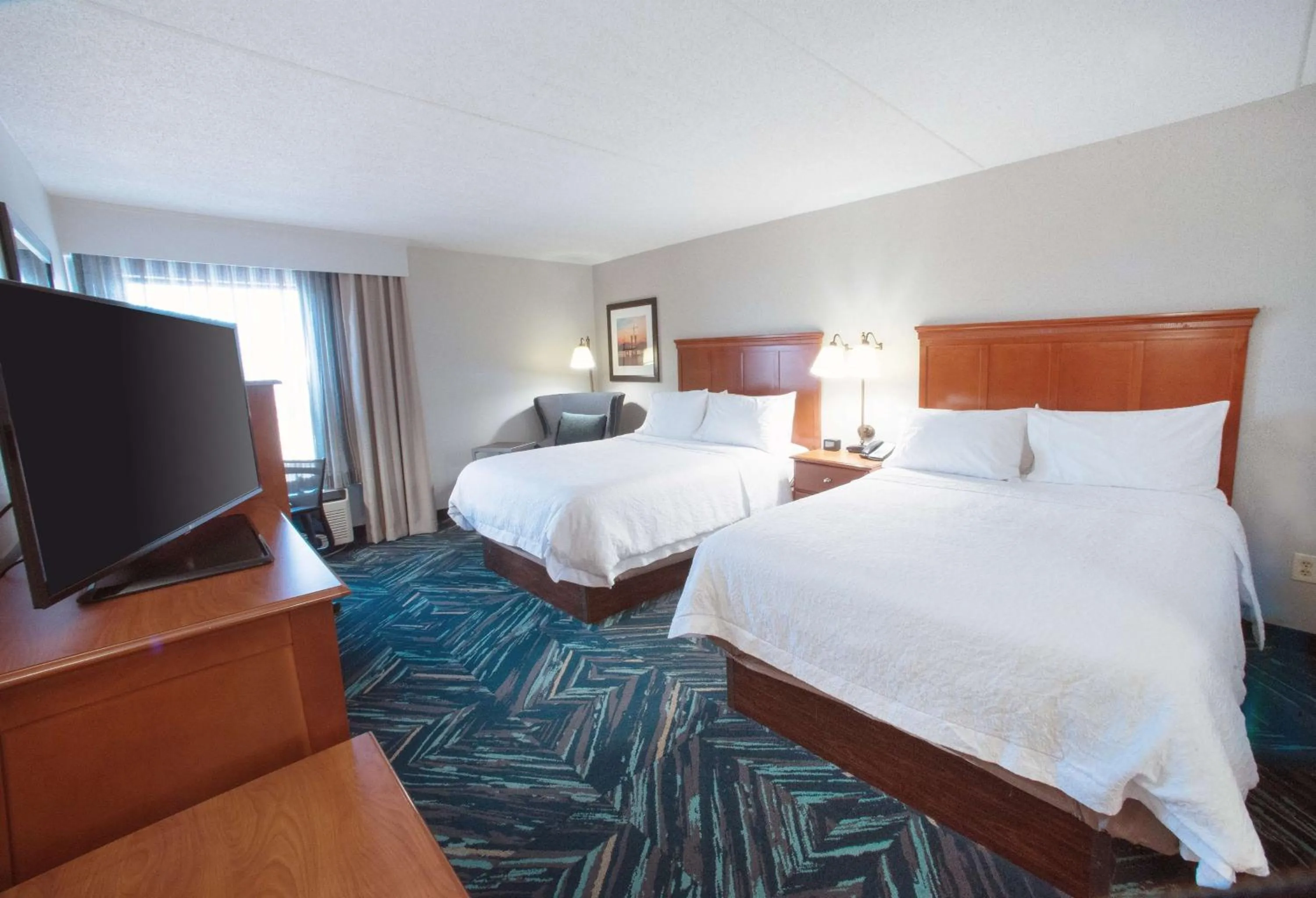 Room with Two Queen Beds - Non-Smoking in Hampton Inn Clarksville