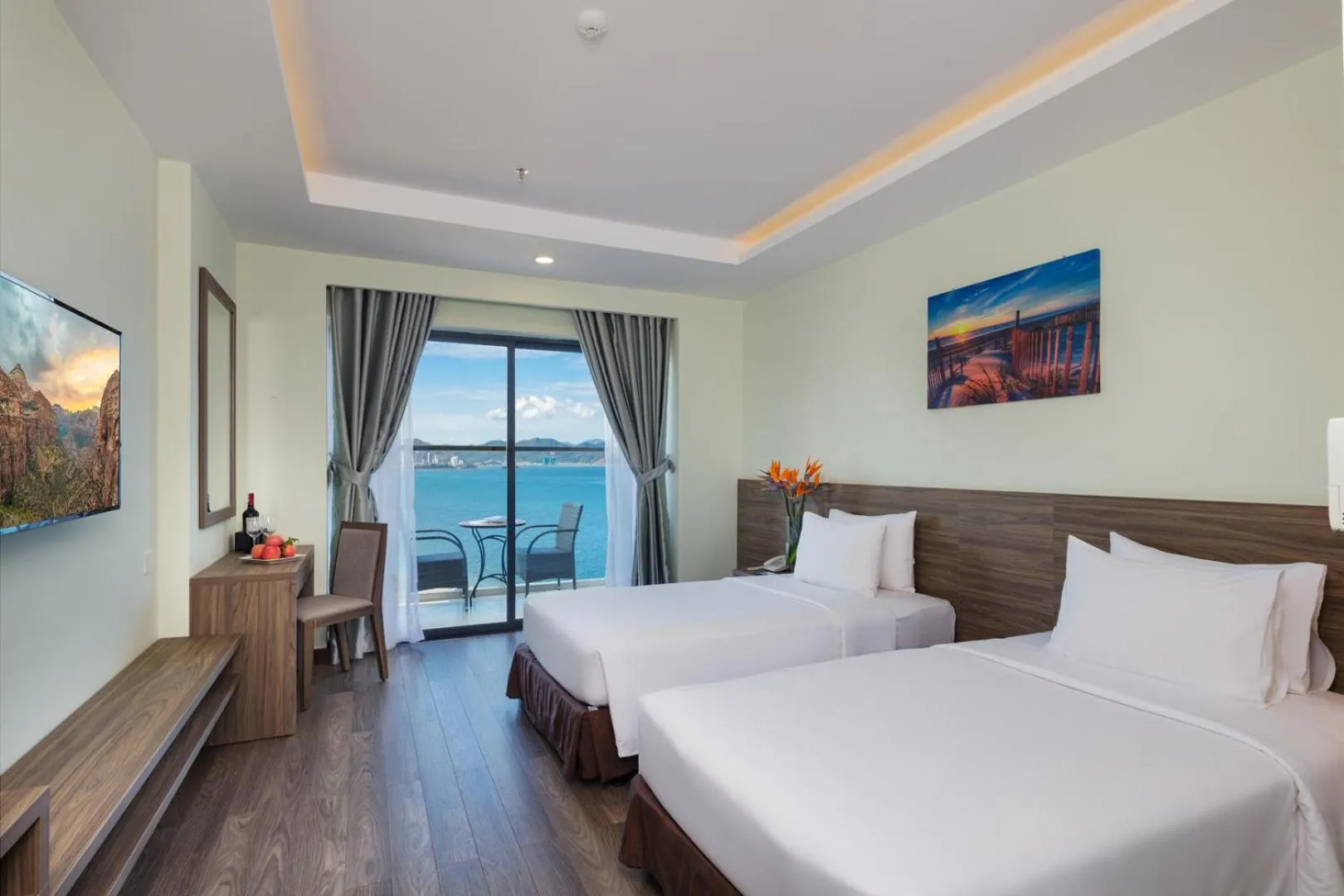 Premier Double or Twin Room with Balcony and Sea View in Xavia Hotel