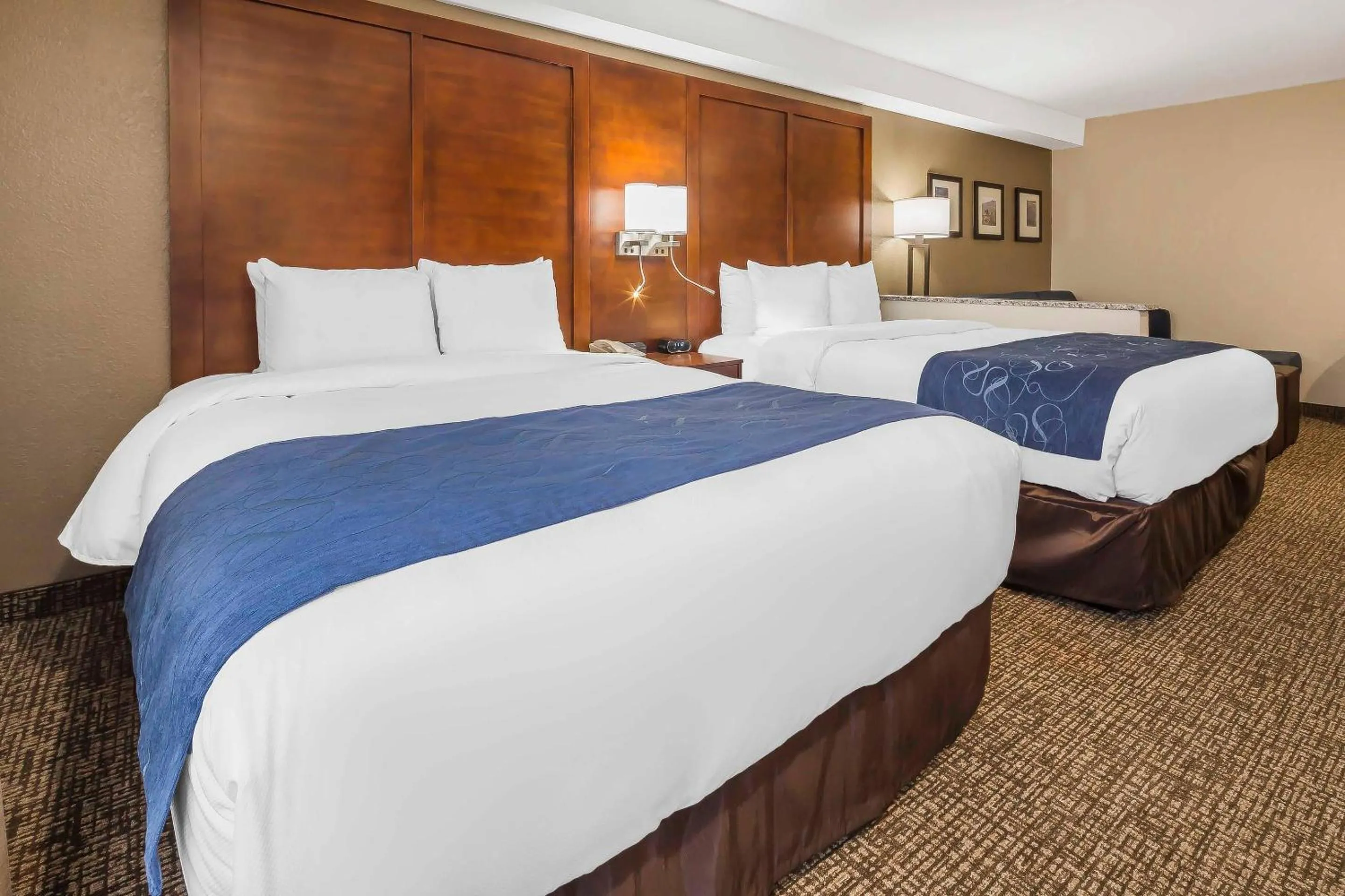 Queen Suite with Two Queen Beds - Non-Smoking in Comfort Suites El Paso Airport