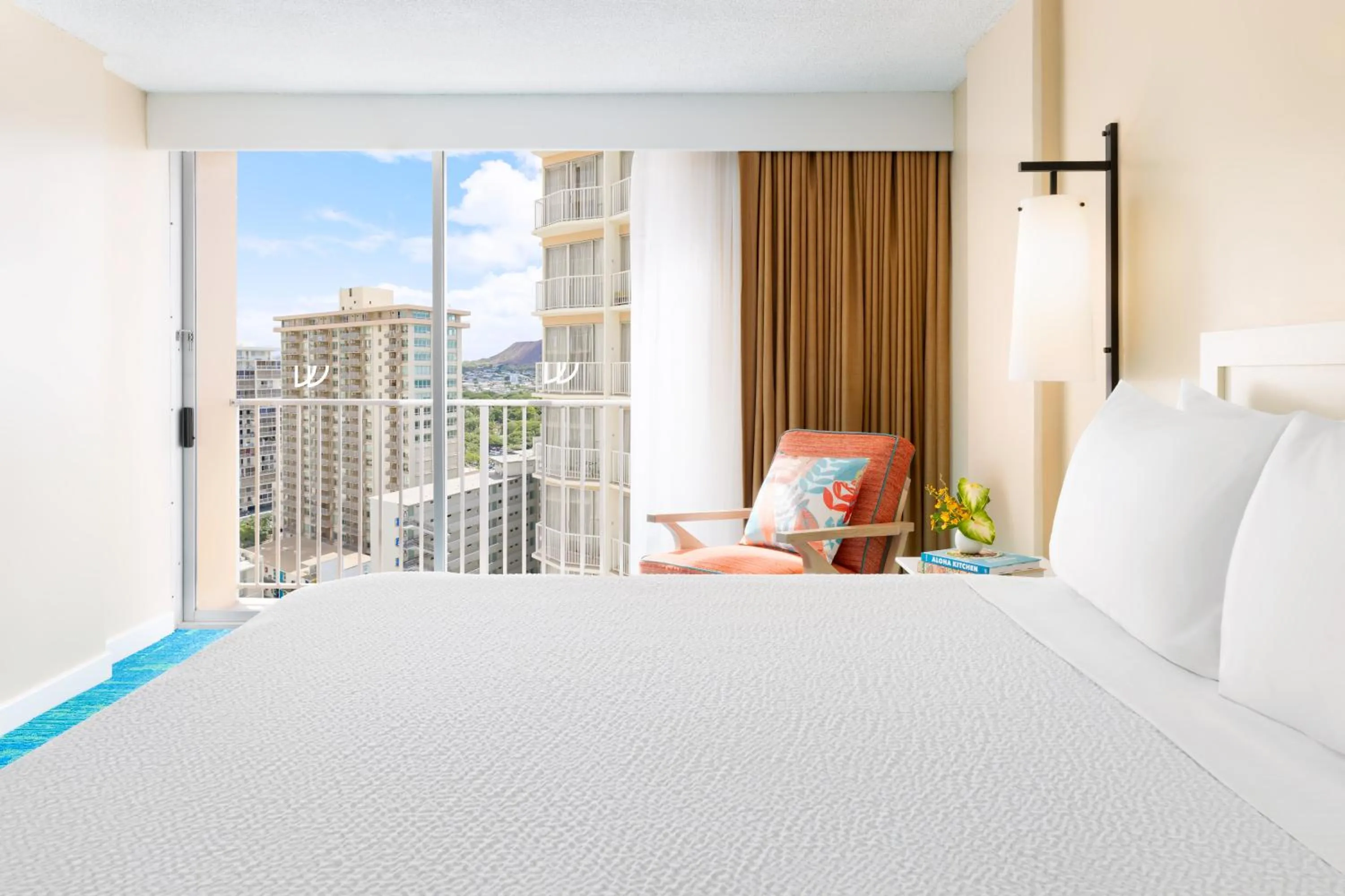 Partial Ocean View King in The Twin Fin Hotel