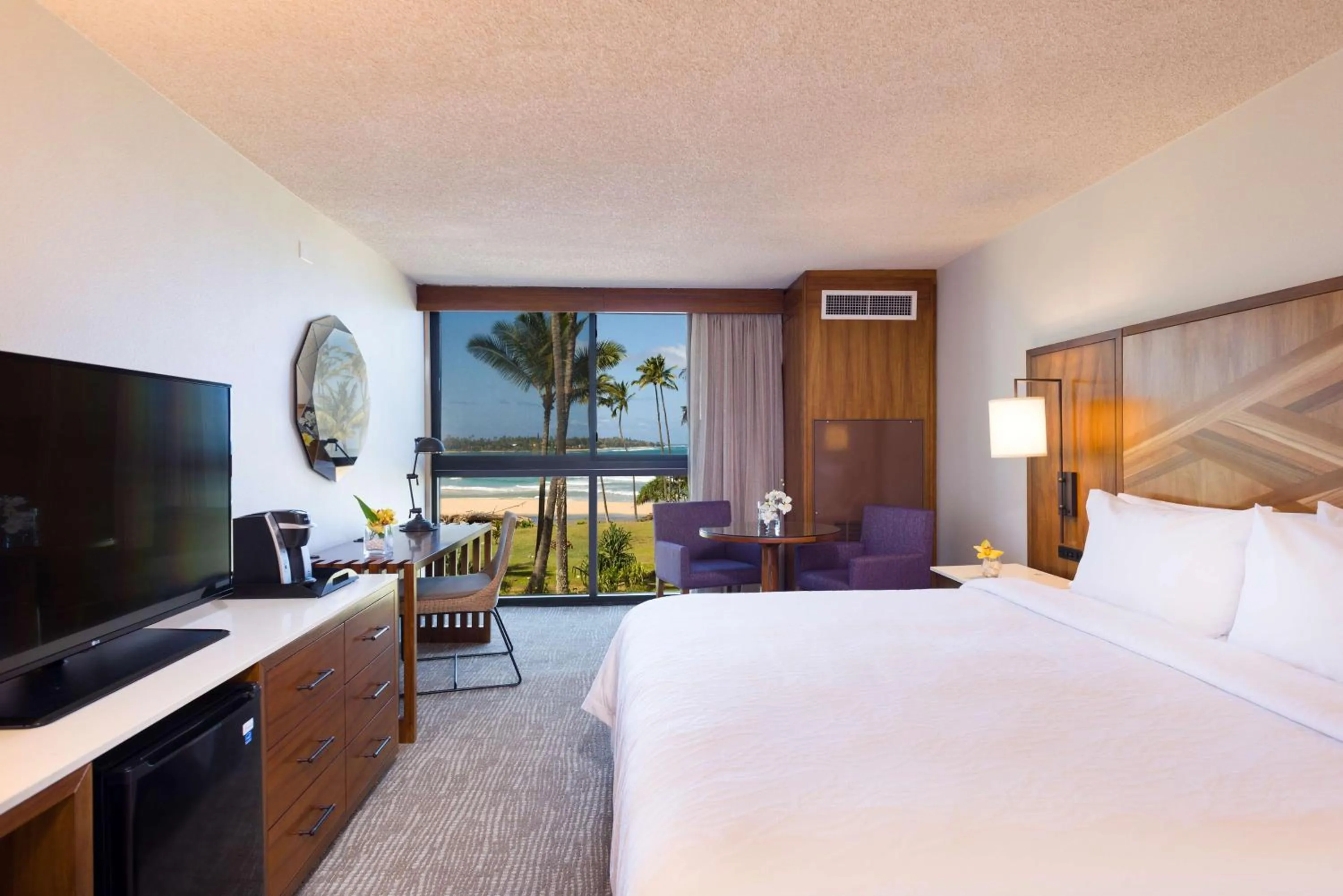 King Room with Ocean View in Hilton Garden Inn Kauai Wailua Bay, HI