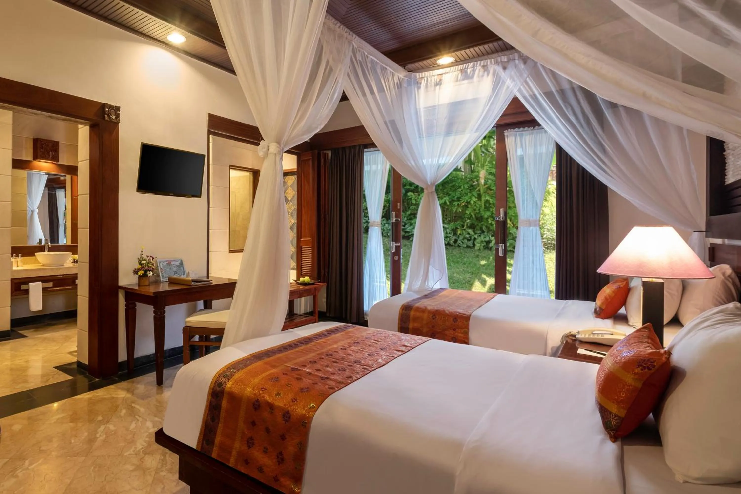 Deluxe Double or Twin Room with Balcony in Bali Tropic Resort & Spa - CHSE Certified