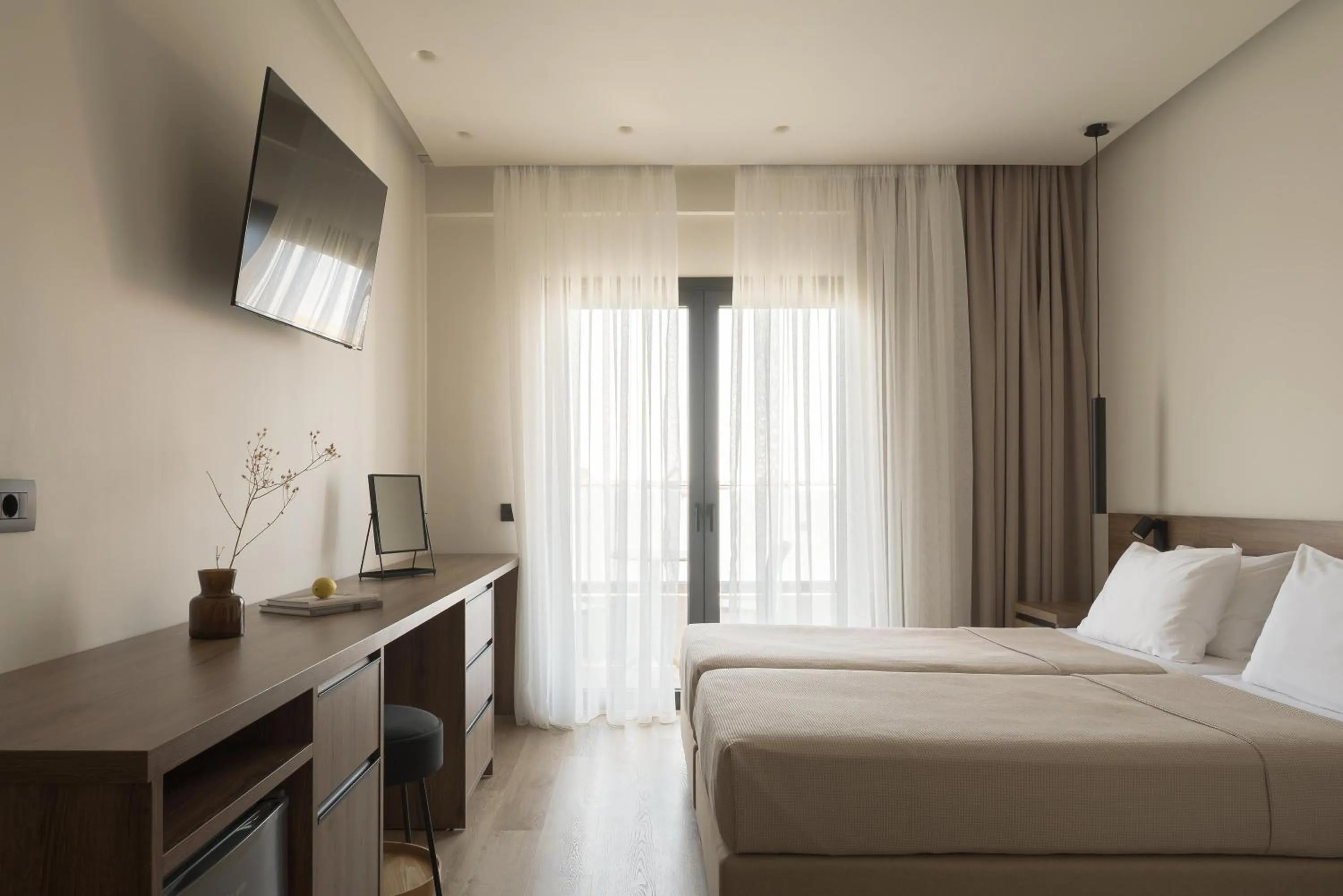 Superior Double or Twin Room with Terrace in Sergios Hotel