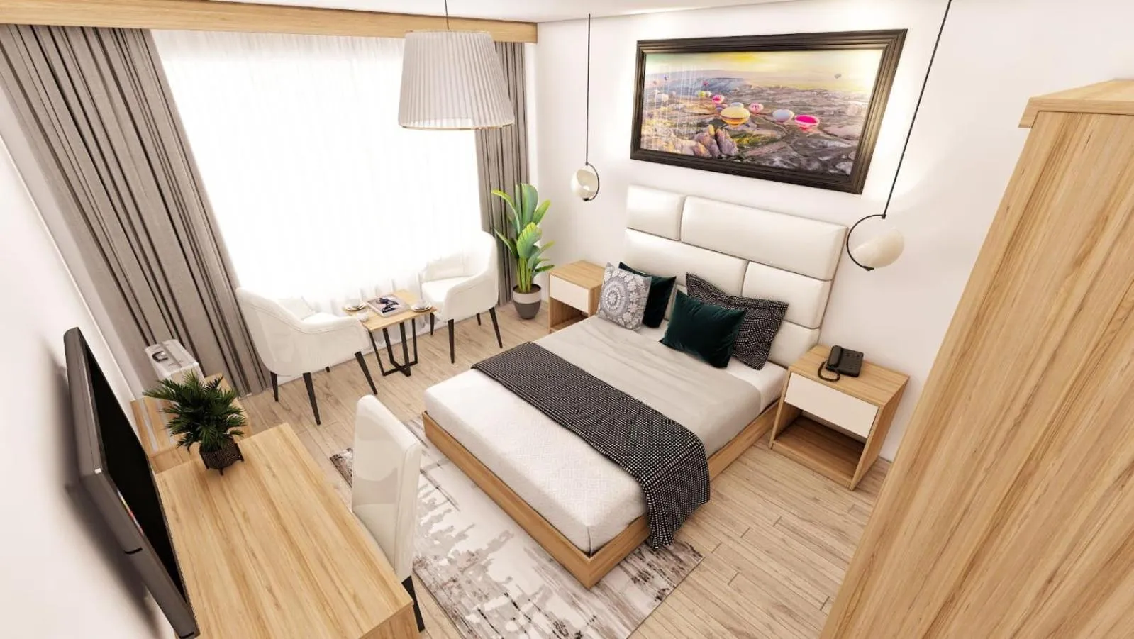 Superior Double Room in Kutlucan Oldtown