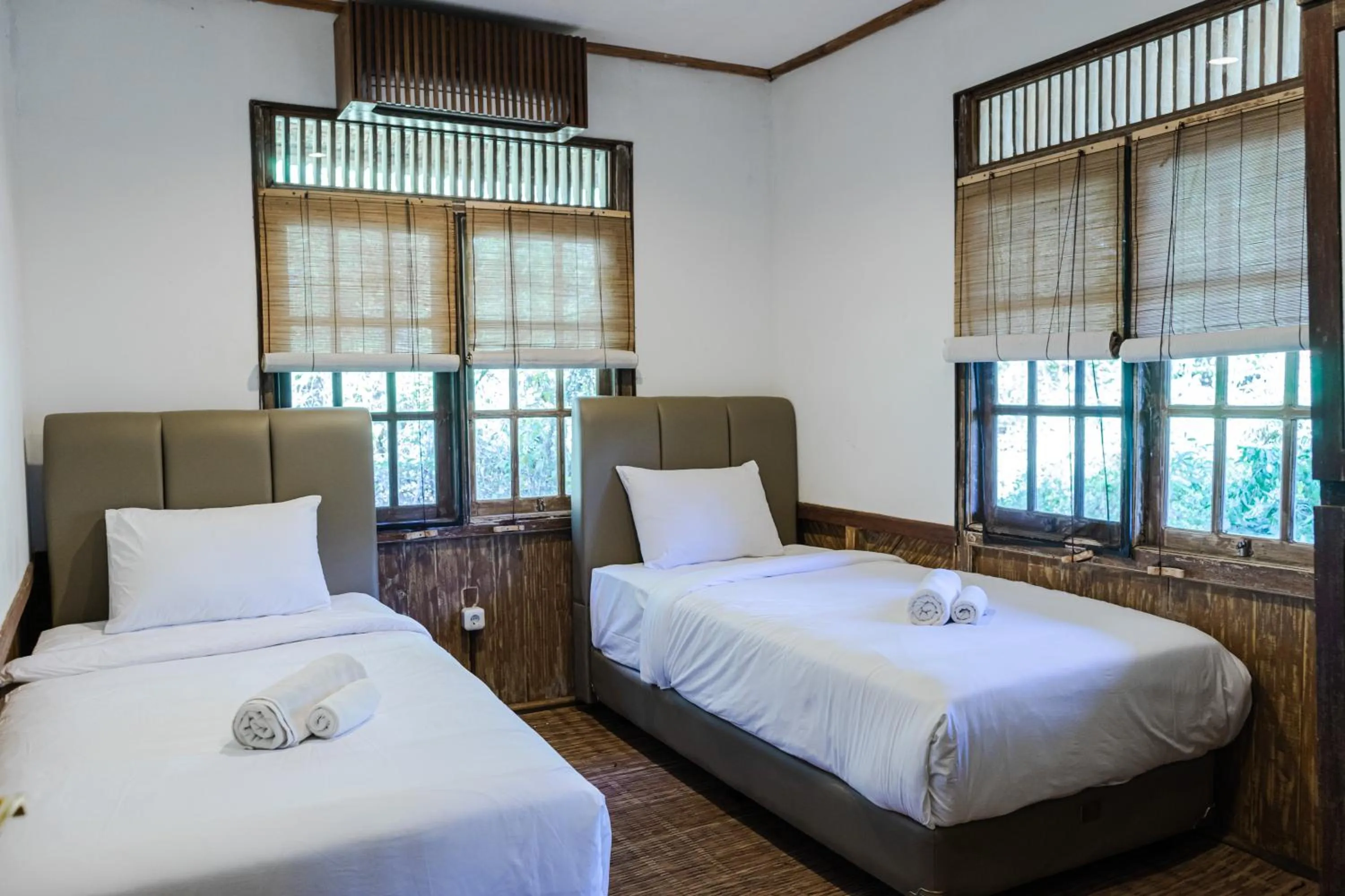 Twin Bedroom Sharing House in Menjangan Ecolodge - CHSE Certified