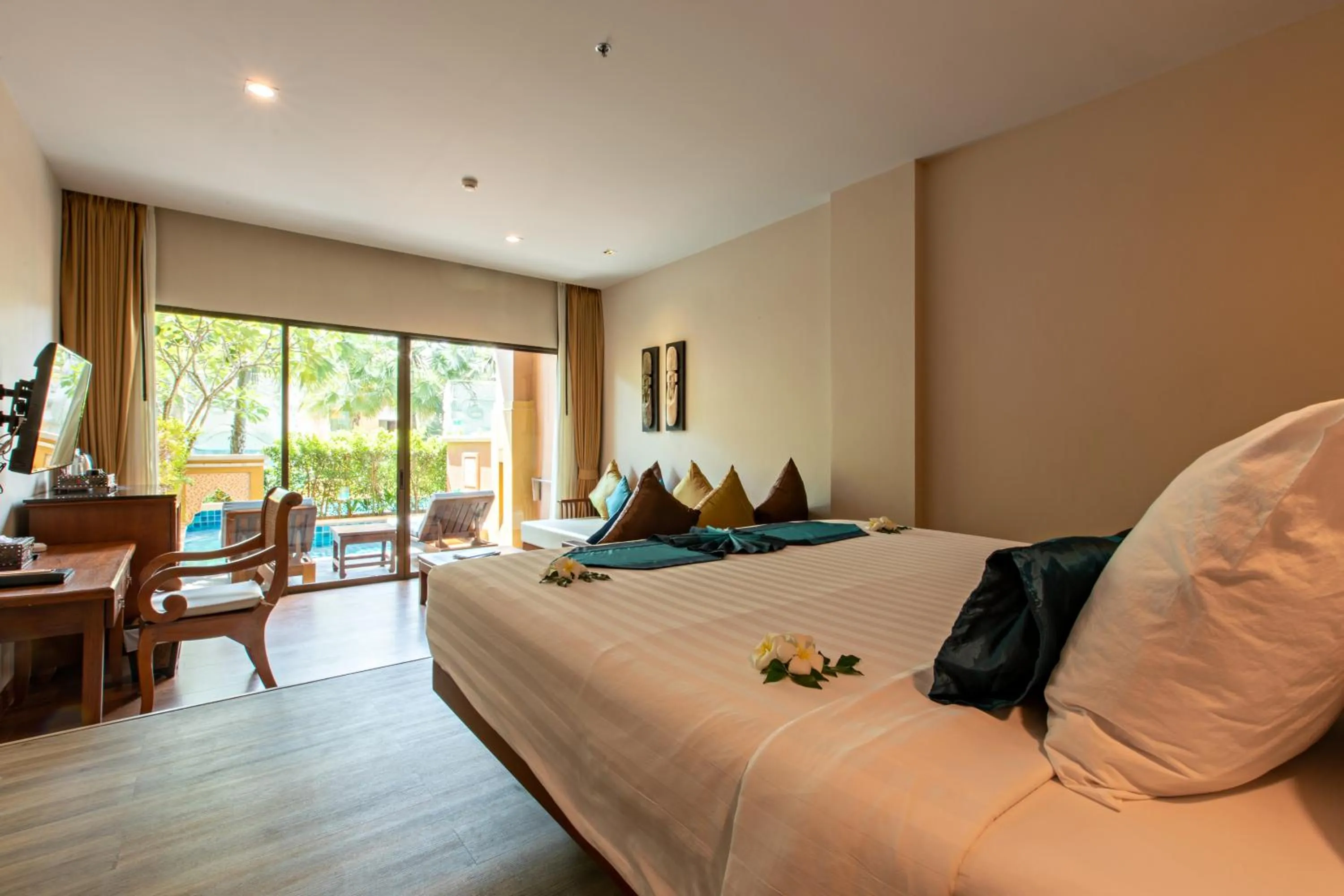 Deluxe Double Room with Pool Access in Rawai Palm Beach Resort - SHA Extra Plus