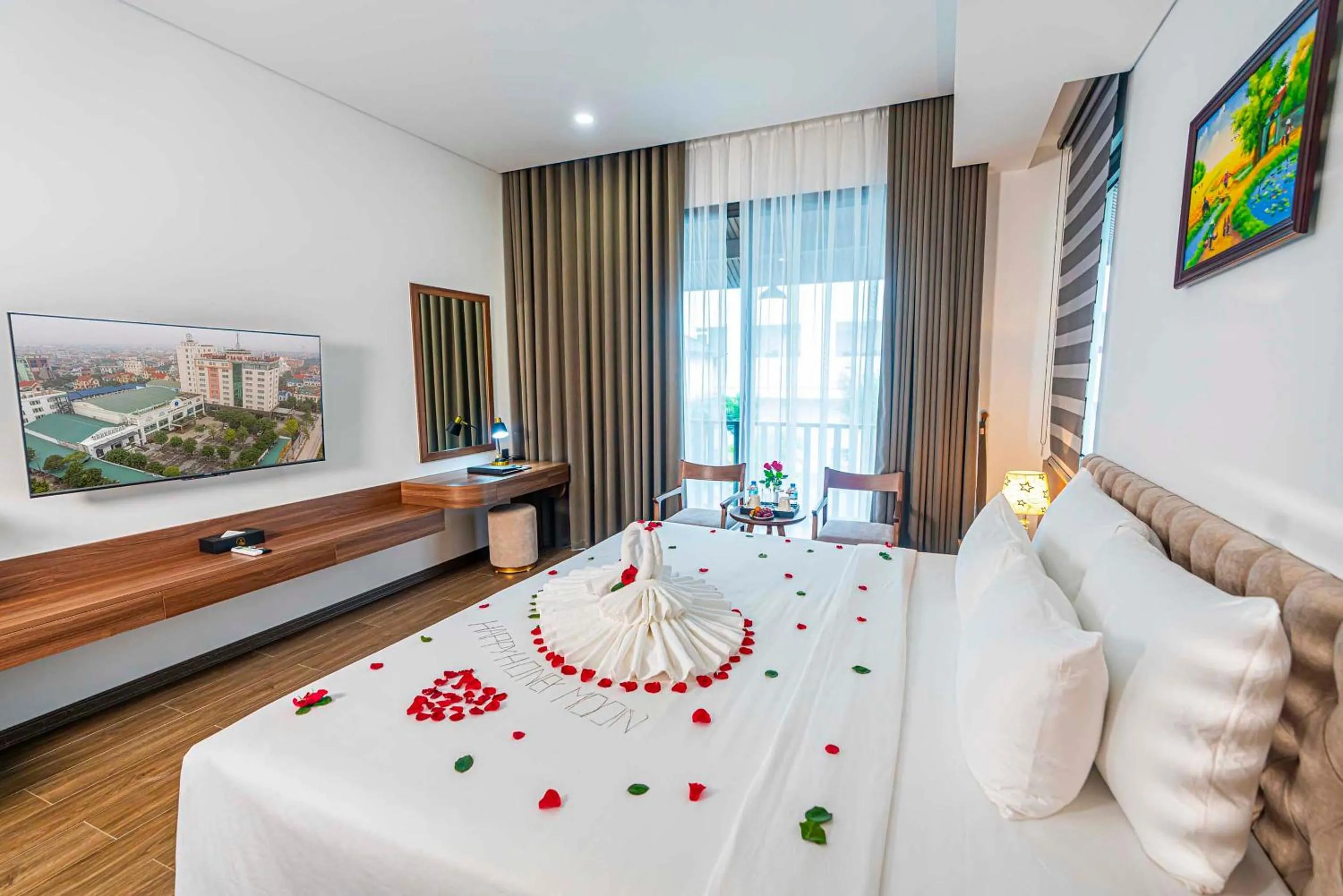 King Room in Hoang Son Peace Hotel