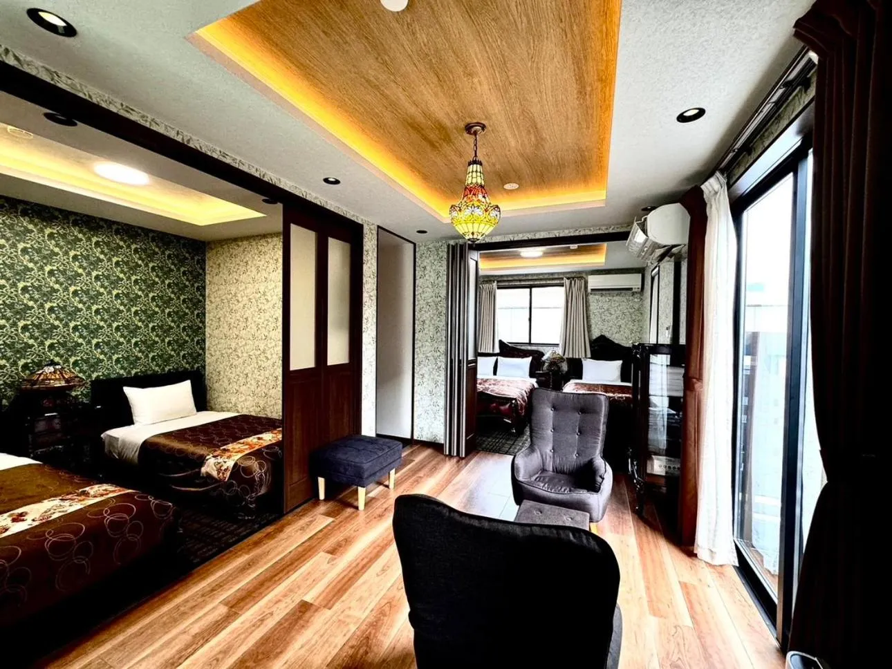 New Annex-102 Luxury Family Room Non-Smoking（Pet Friendly） in Yufuin Lamp no Yado