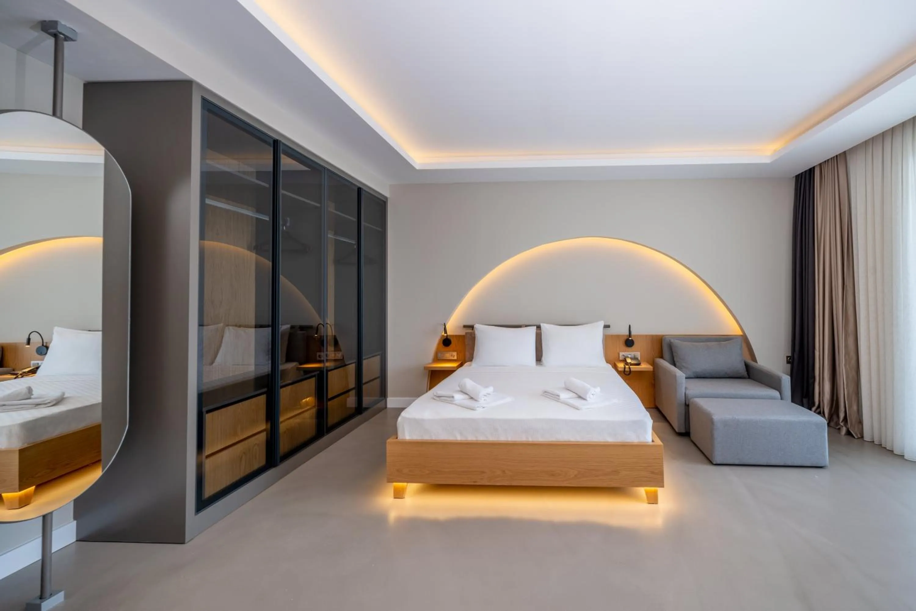 Deluxe Suite with Sea View in Kas Marin Hotel