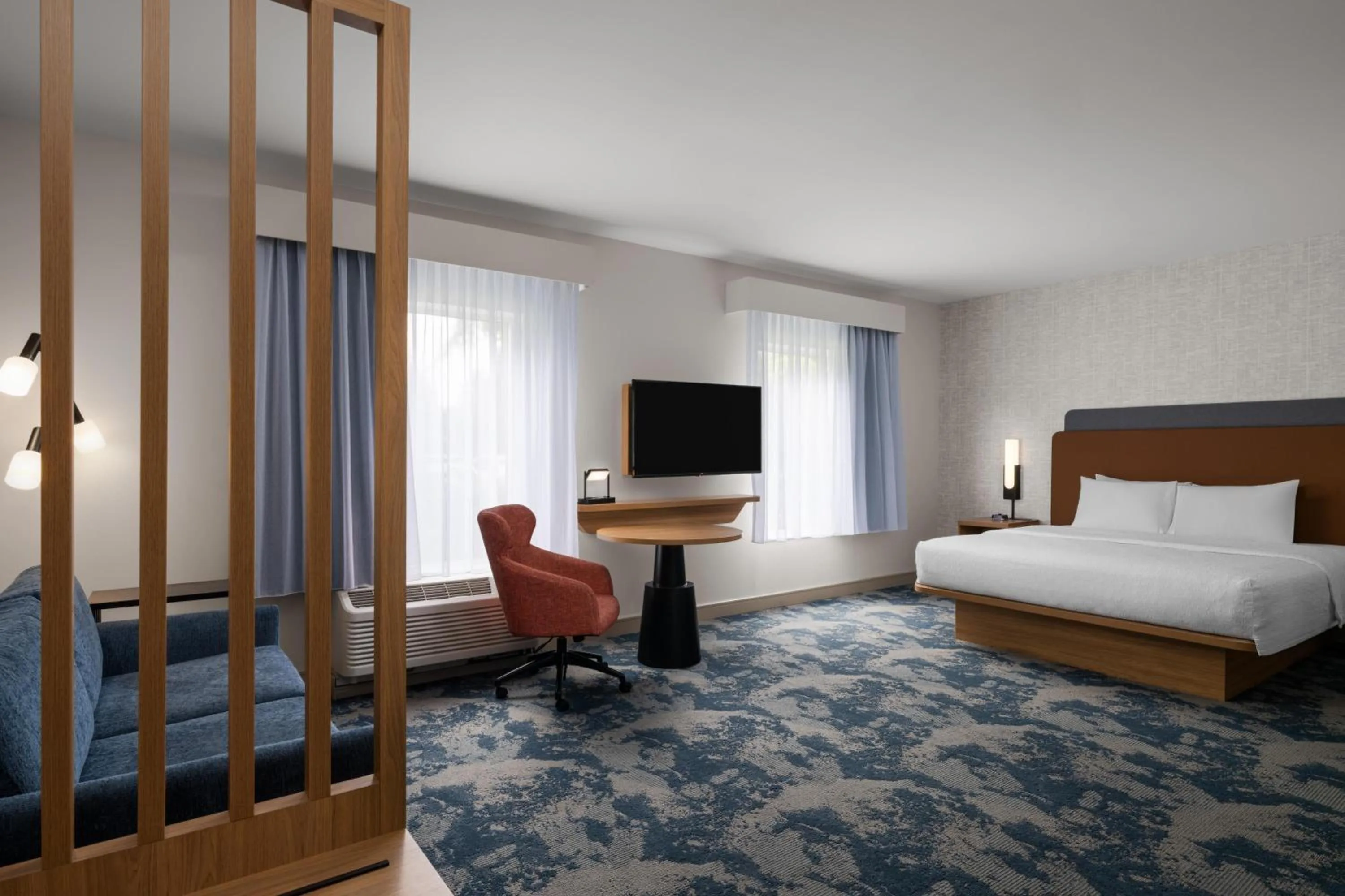 King Studio Suite with Sofa Bed - Non-Smoking in Hampton Inn & Suites Southern Pines-Pinehurst