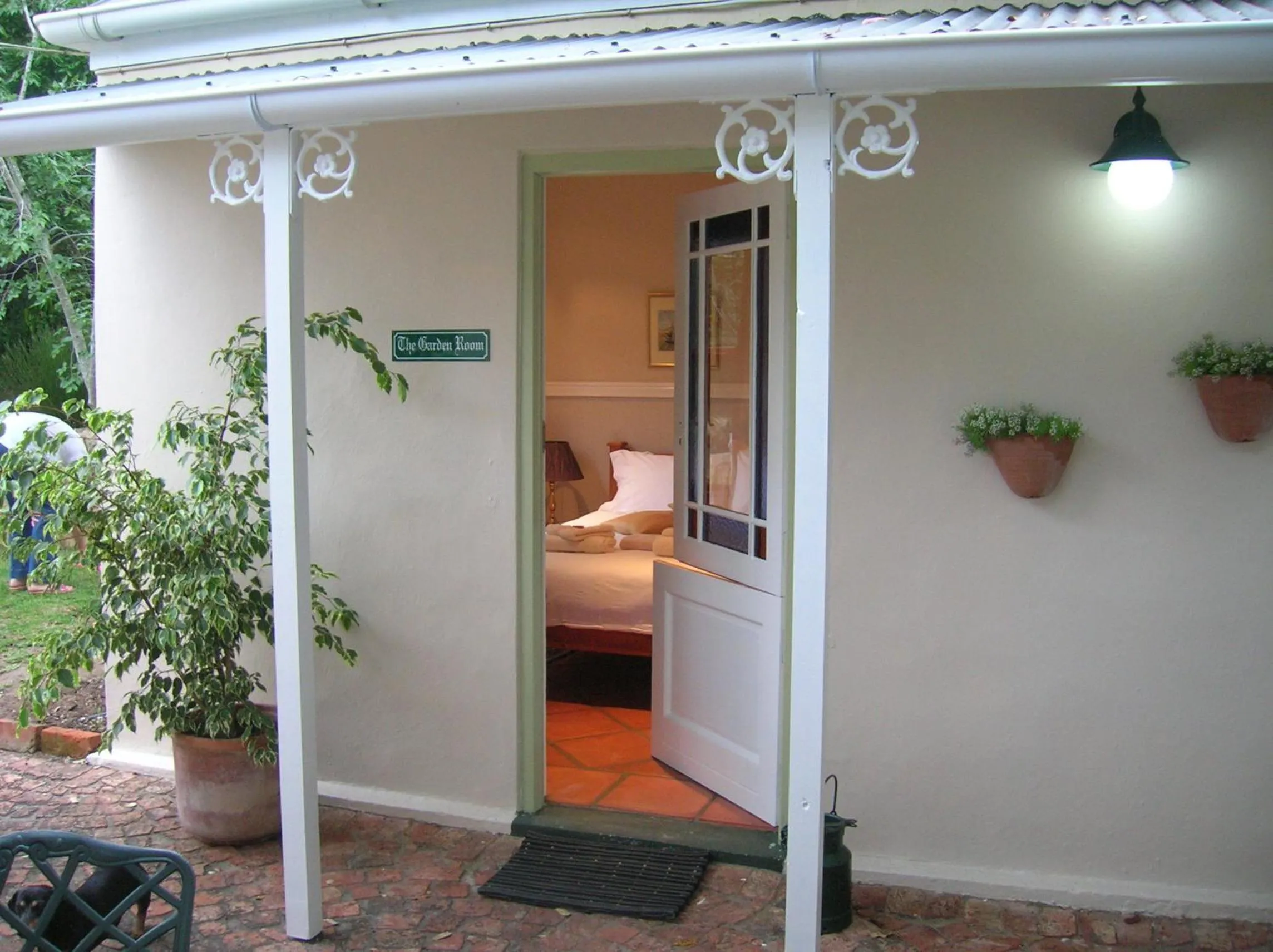 Double Room with Garden View - single occupancy in The Old Trading Post