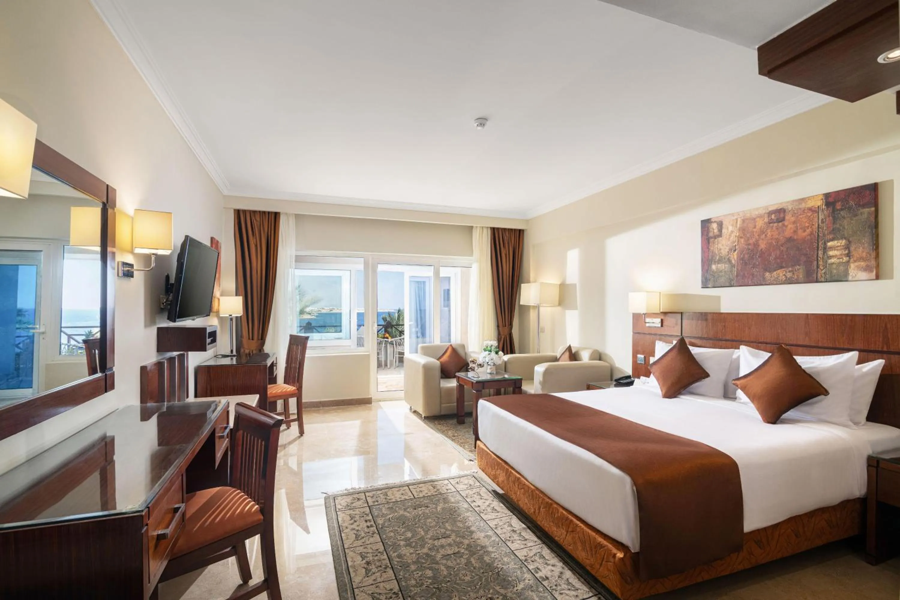 Premium Jacuzzi Room Sea View (Adults Only) in Sultan Gardens Resort Sharm El Sheikh - Ultra All Inclusive