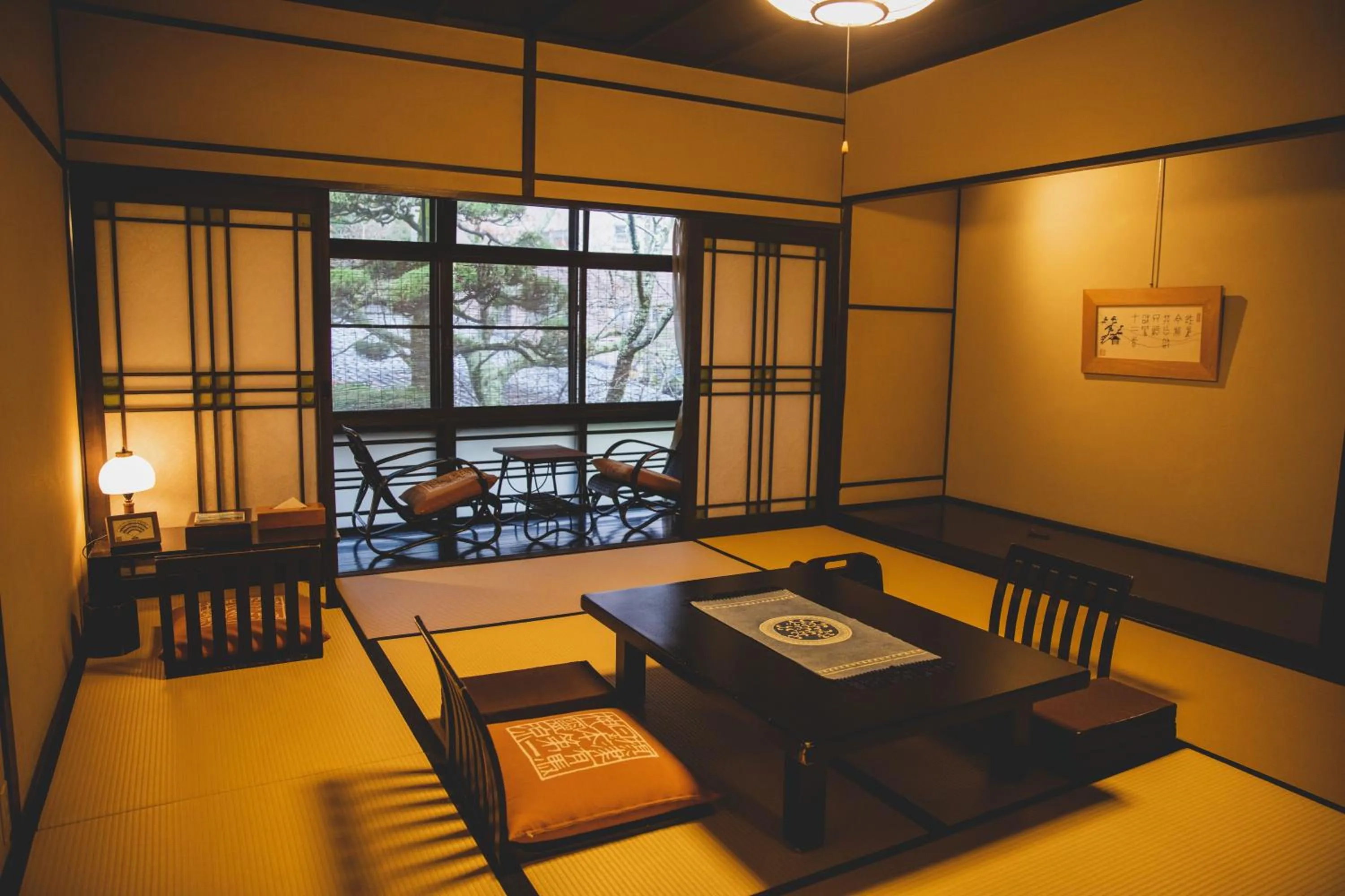 Japanese-Style Standard Room with Shared Bathroom - single occupancy - "Chikyu"  in Arima Onsen Tocen Goshobo
