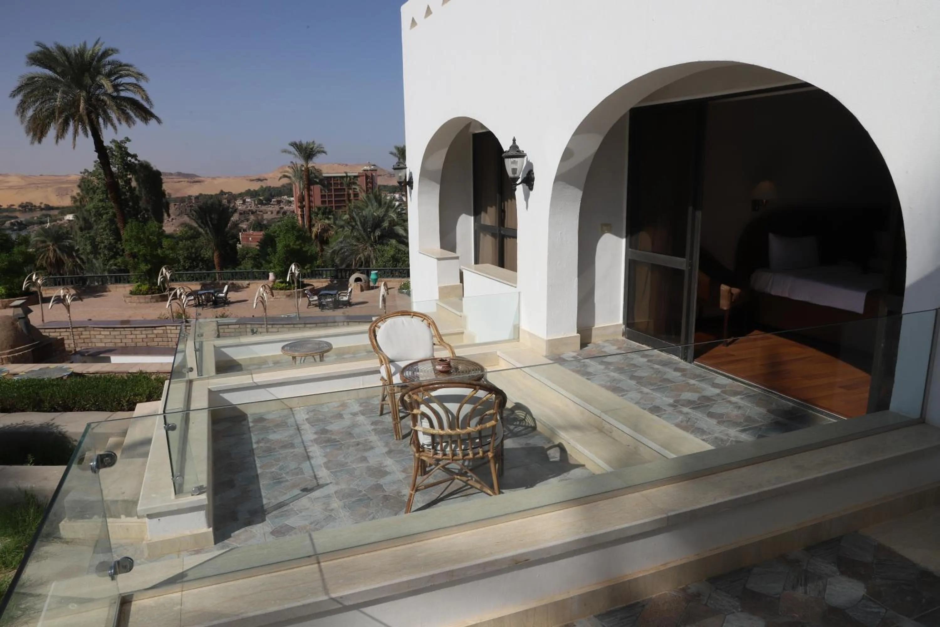 Double or Twin Room with Garden View in Basma Hotel Aswan