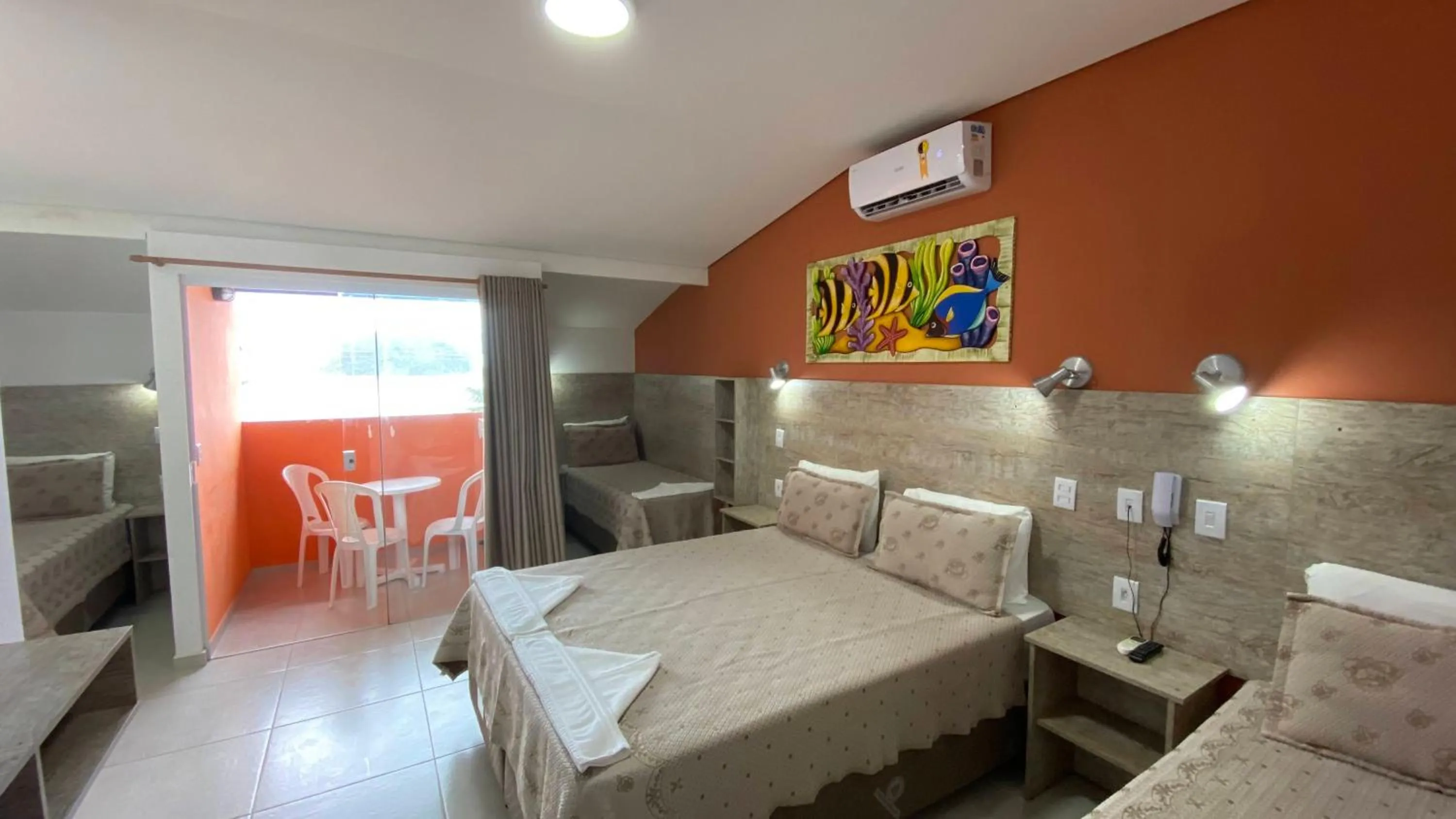 Family Room with Balcony in Kaliman Pousada