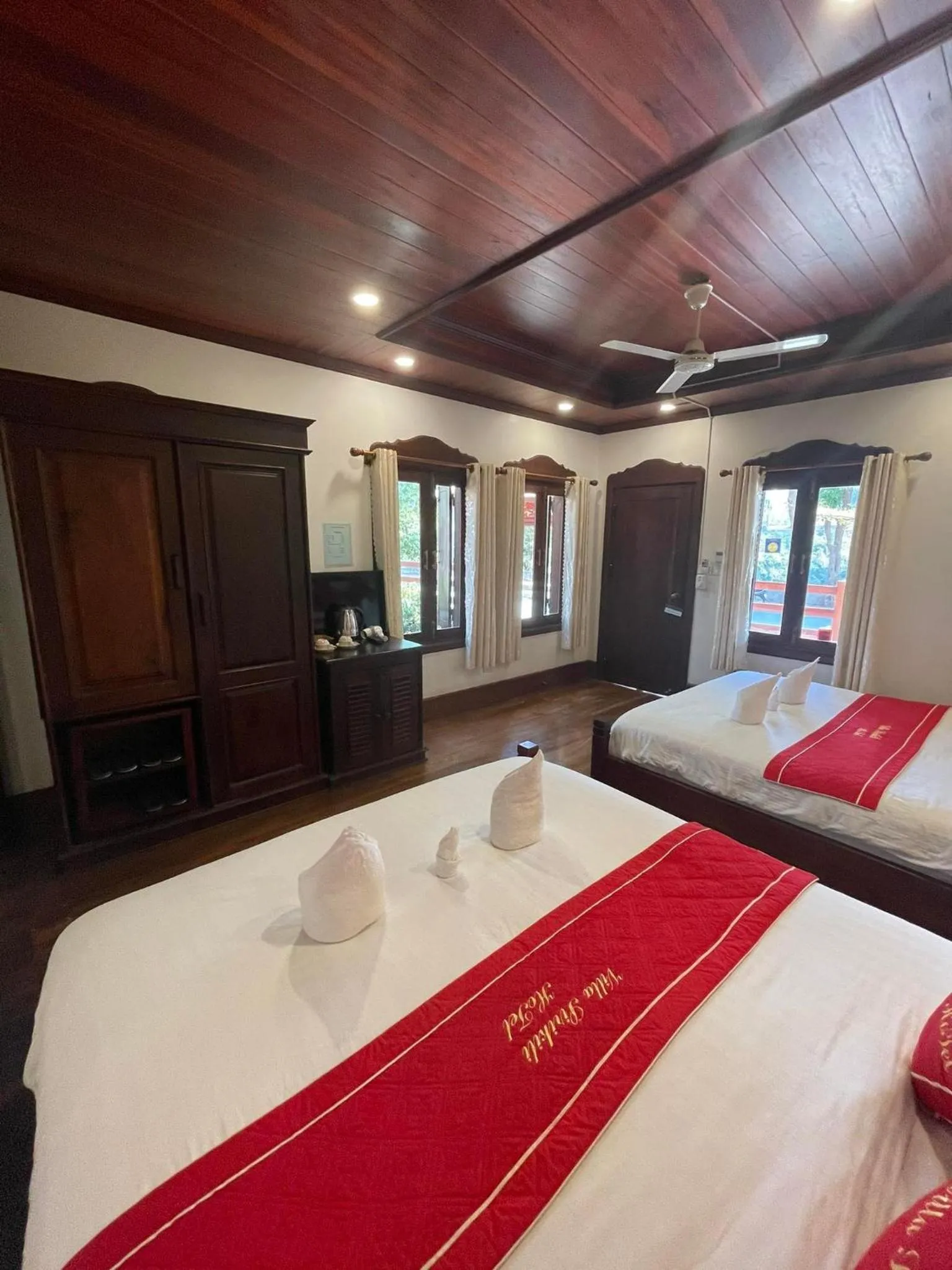 Family Room with Terrace in Luang Prabang Sirikili Villa River View