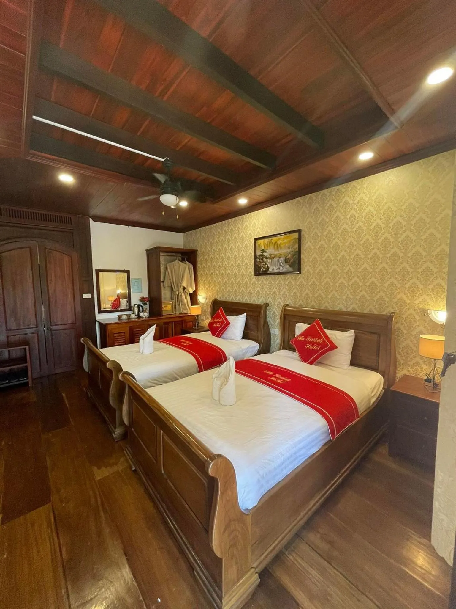 Superior Double or Twin Room with Terrace in Luang Prabang Sirikili Villa River View