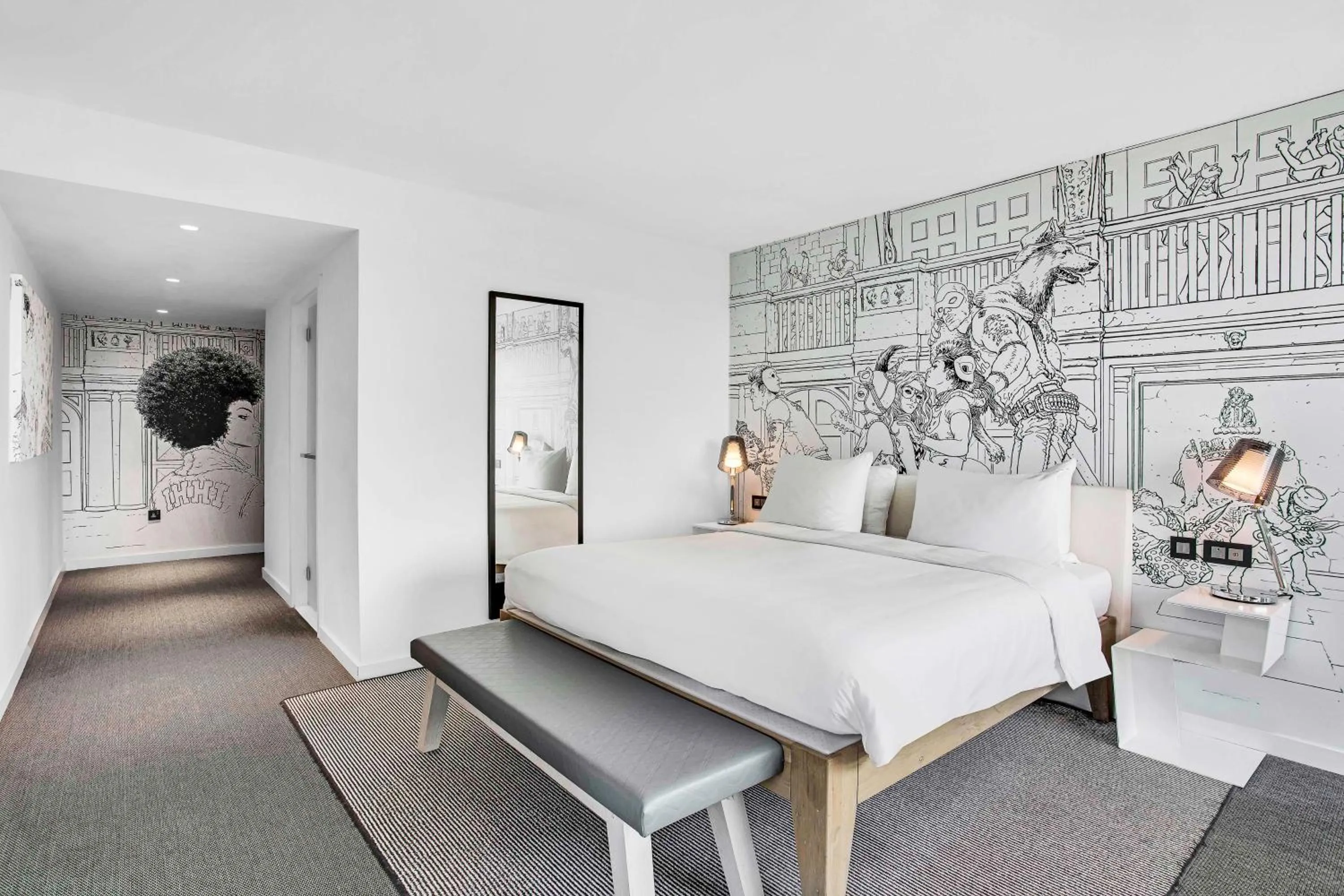 Junior Suite with View in Radisson RED Hotel, Glasgow