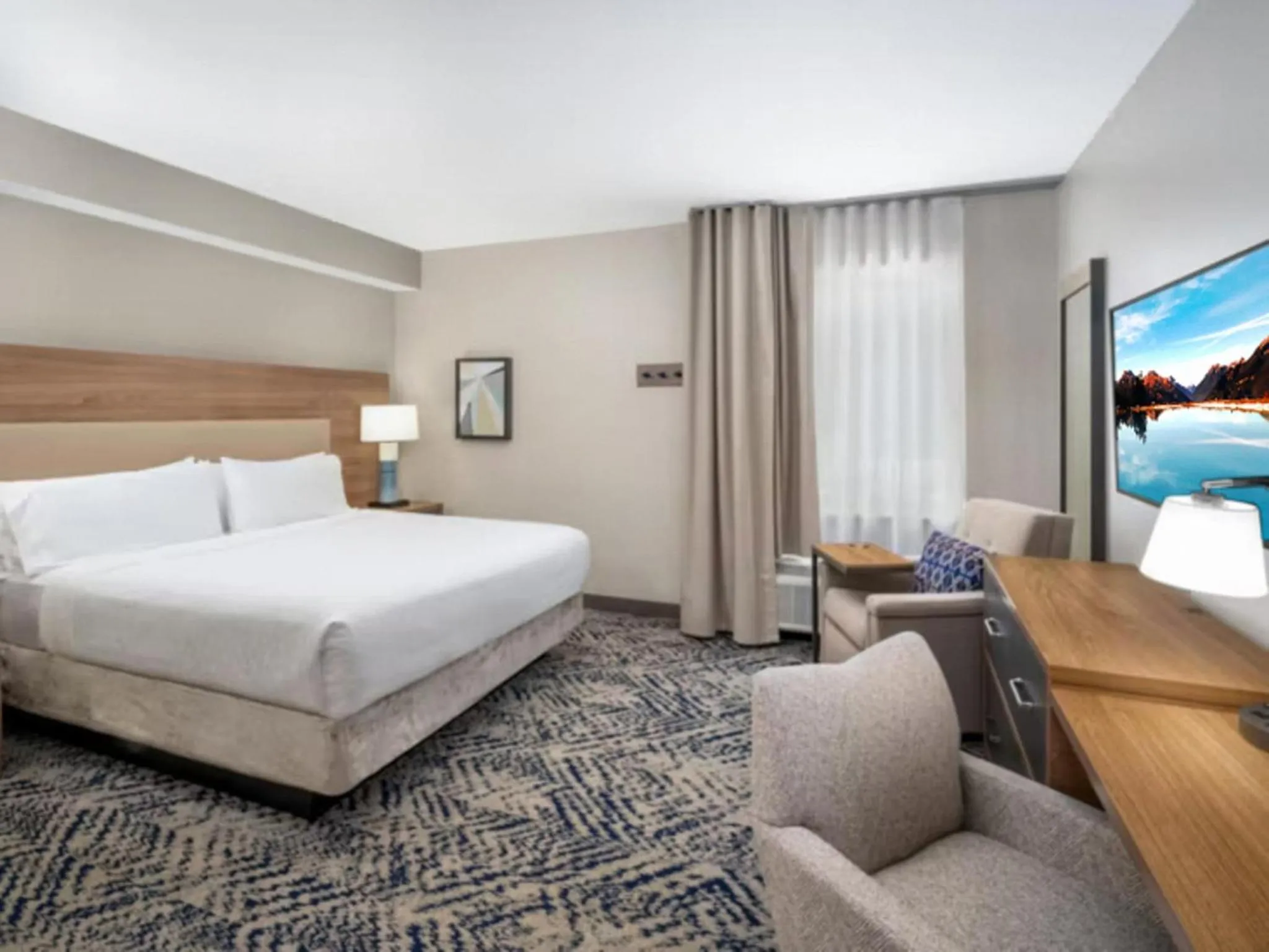 Queen Studio Suite in Candlewood Suites Champaign-Urbana University Area by IHG