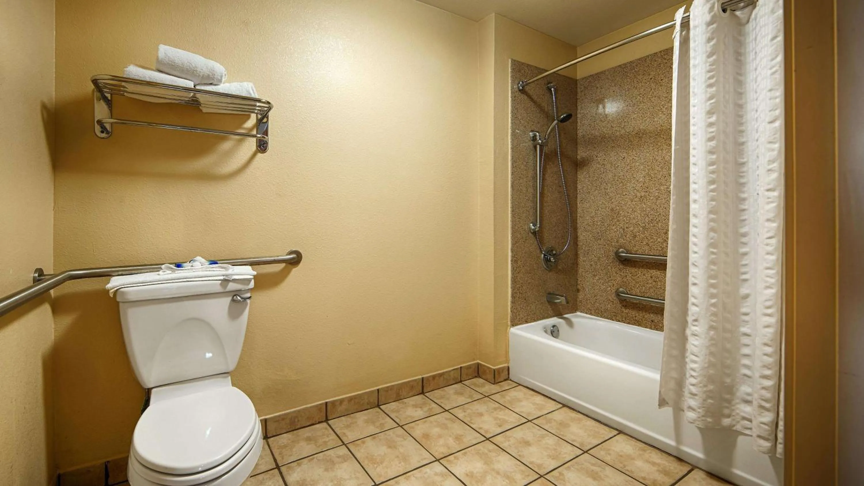 King Room with Bathtub - Disability Access/Non-Smoking in Best Western Windsor Pointe Hotel & Suites-Frost Bank Center