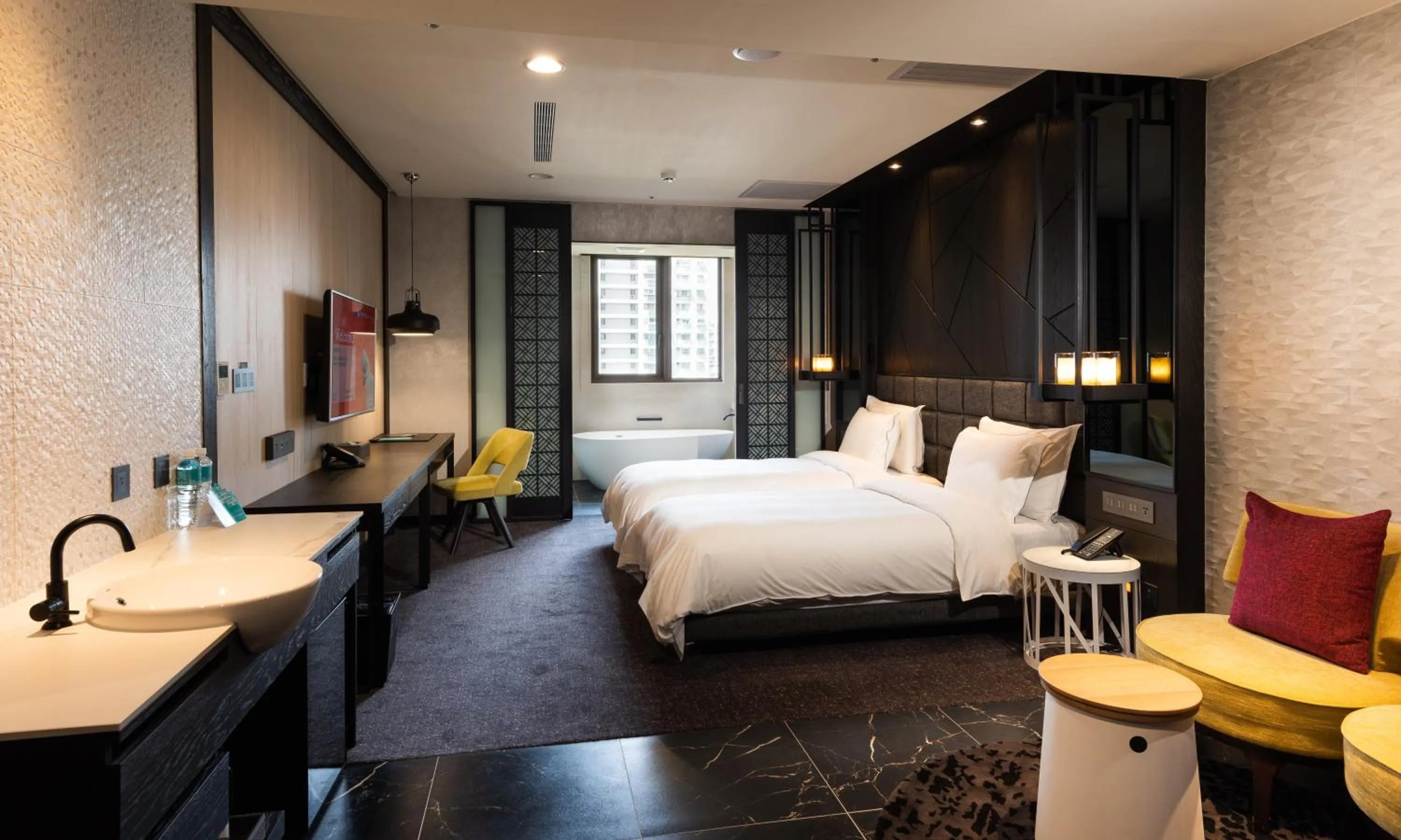 Deluxe Twin Room in Hotel Château Anping