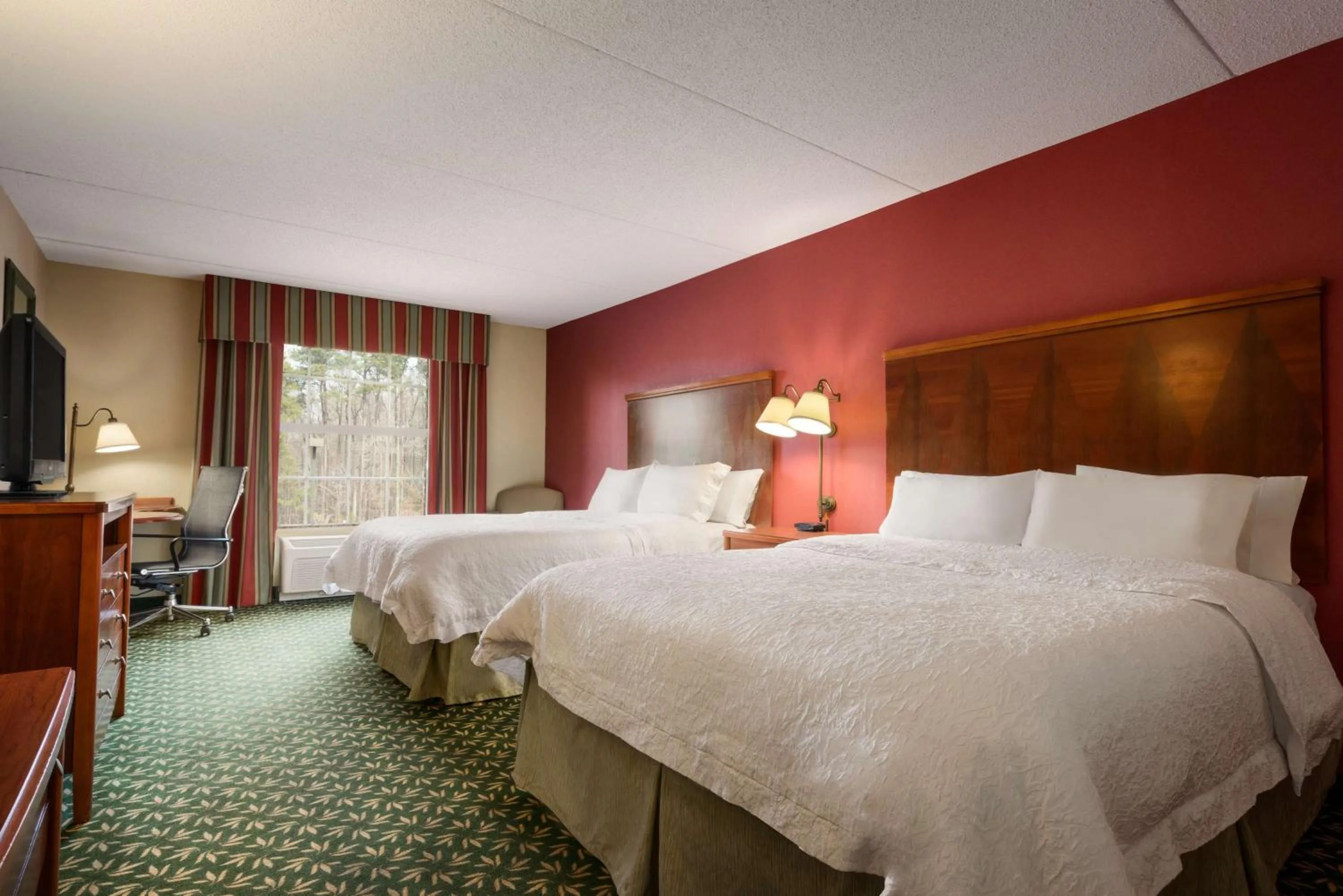 Room with Two Queen Beds - Non-Smoking in Hampton Inn & Suites Williamsburg-Central